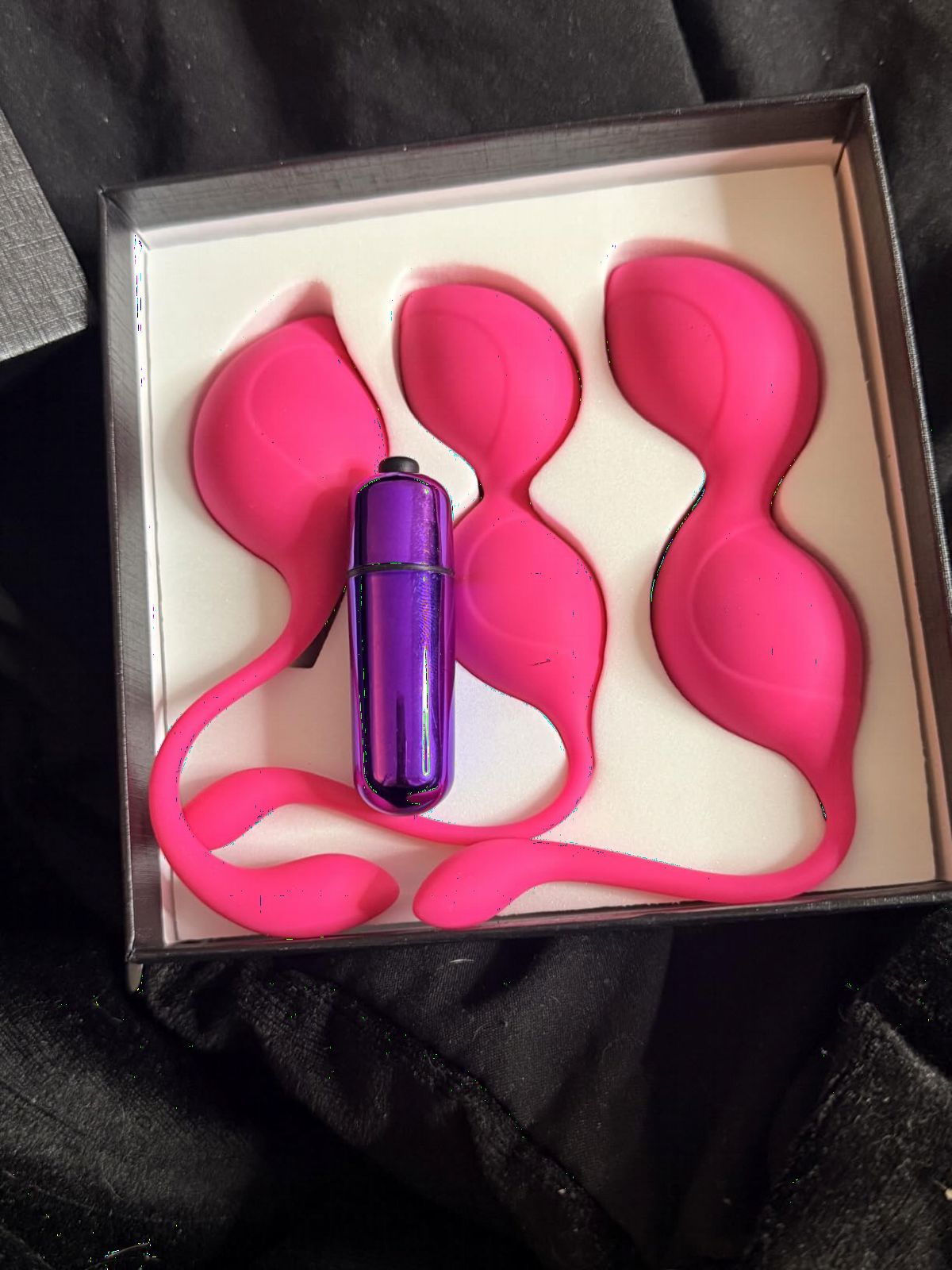 Kegel Exerciser: for Vaginal Tightening Ben was Balls for Women Pelvic Floor Muscle Strengthening Kegel Weights Ben Wa Balls Set Kegel Balls Set for Women Tightening Exercise Beginners Advanced | 3 different sizes for beginners to advanced customer photo 2