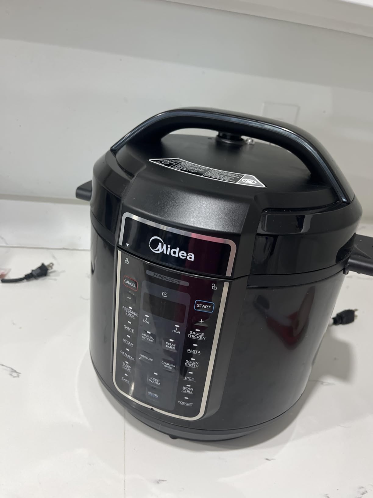 Midea 12-in-1 Electric Pressure Cooker, 8 Quarts, Stainless Steel Inner Pot customer photo 1