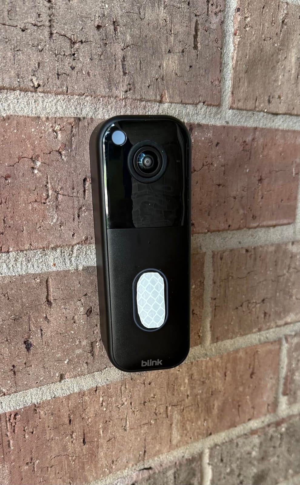 Blink Video Doorbell - Head-to-toe HD view, two-year battery life, and simple setup. Sync Module Core included (Black) customer photo 1