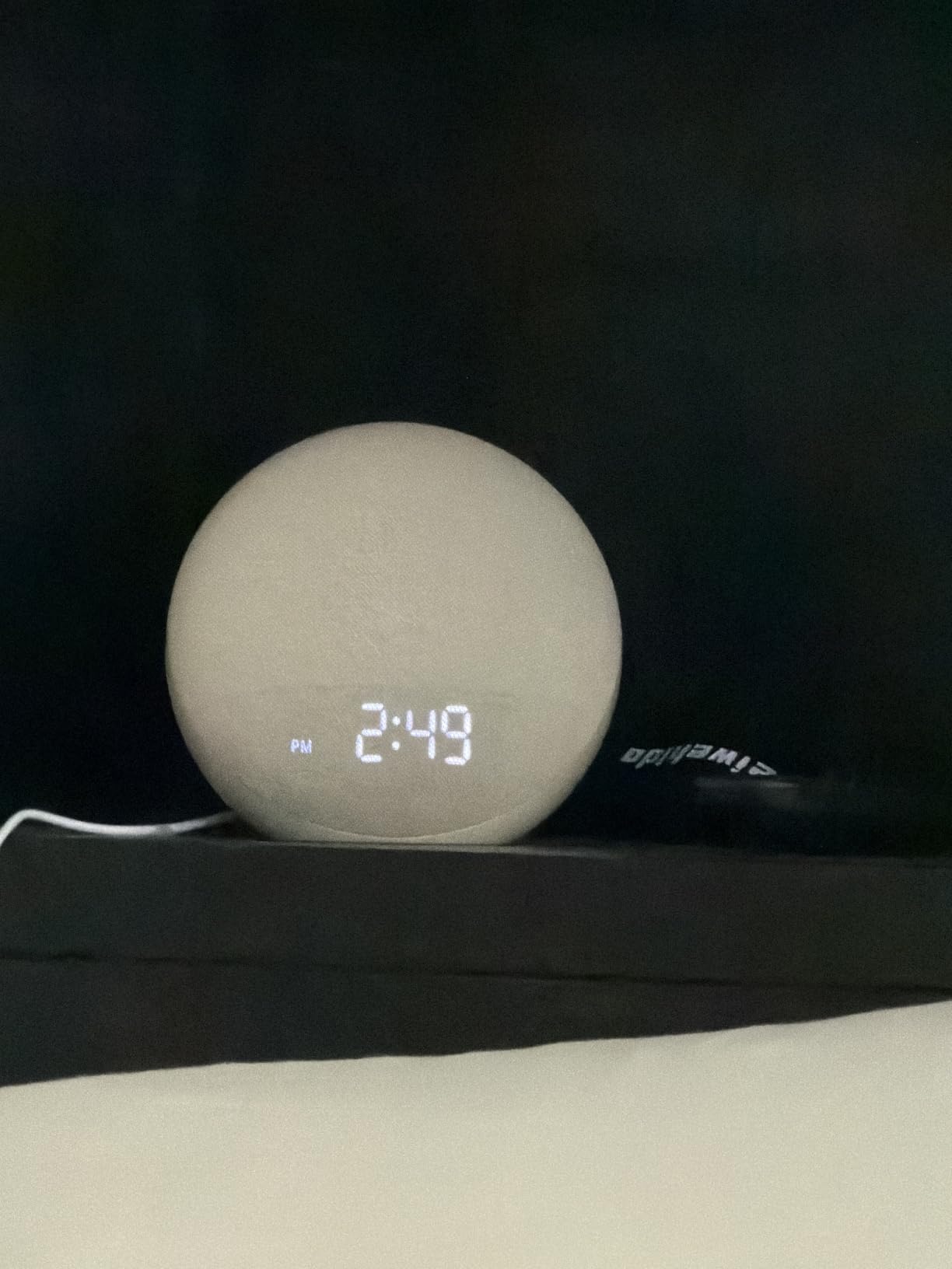 Odokee Sunrise Alarm Clock White Noise Machine: Natural Wake Up Light | Dimmable Clock with Bluetooth Speaker for Bedroom - 25 Sleep Sounds for Baby Adults Kids Putty customer photo 1