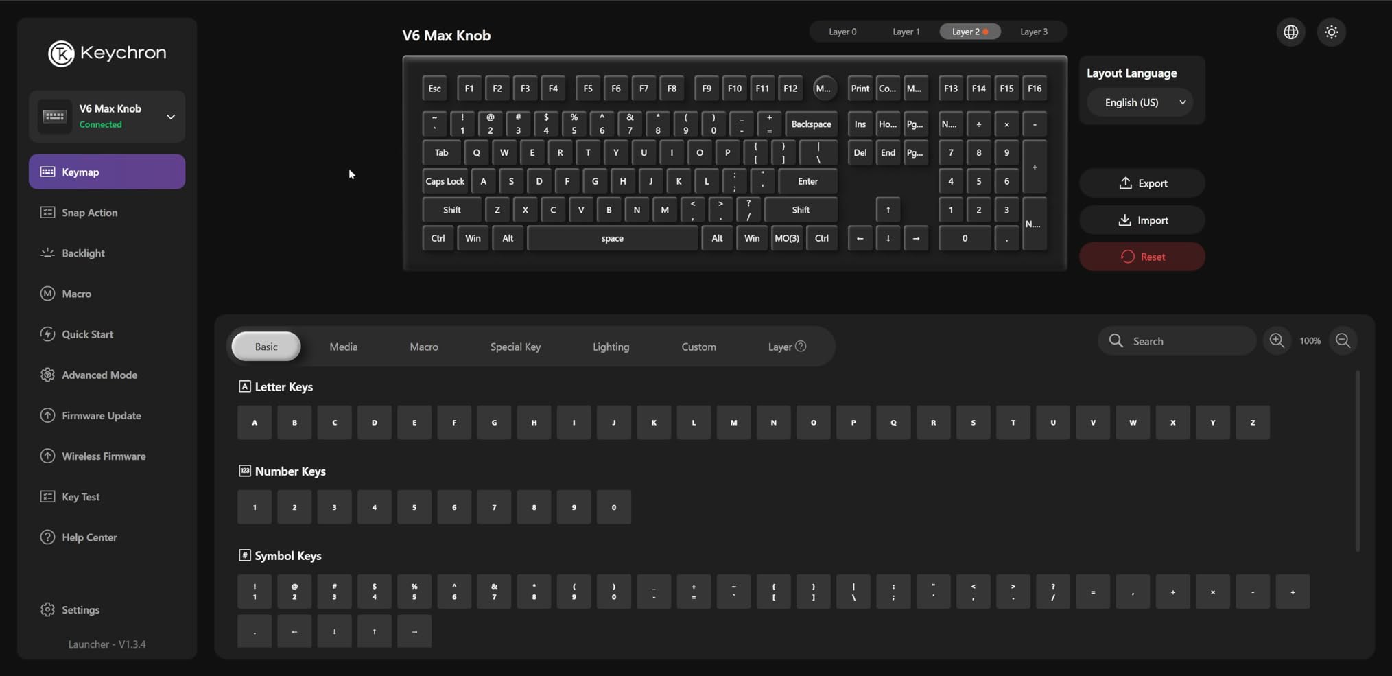 Keychron V6 Max Wireless QMK Mechanical Keyboard 2.4 GHz & Bluetooth | Full-Size Layout Custom with Hot-swappable Silent Red RGB Backlight Compatible with Mac Windows Linux - Black customer photo 2