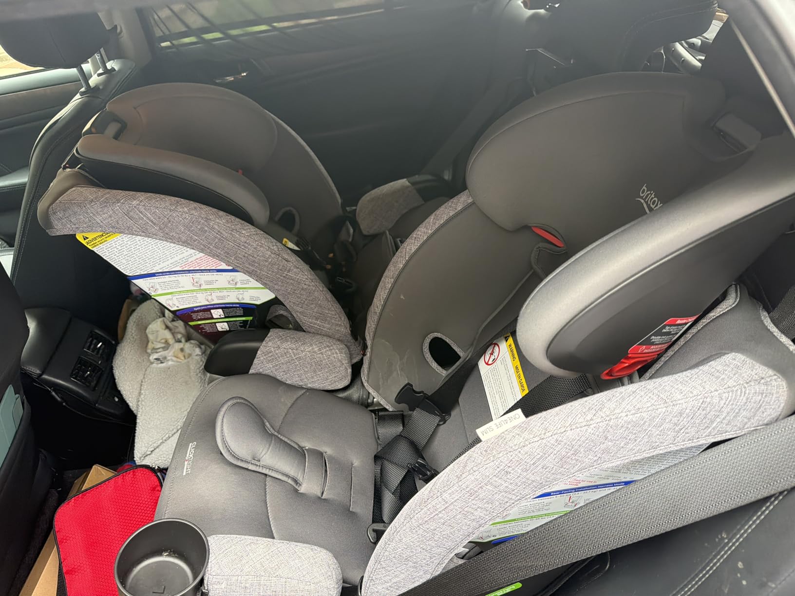 Britax One4Life Slim All in One Car Seat, Up to 10 Years Use - Sea Foam | Rear Facing, Forward Facing, & Booster Mode, 17.5