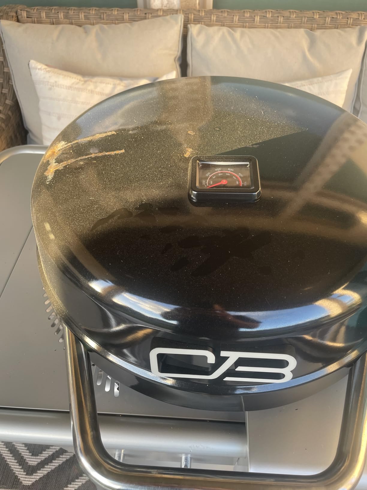 Charbroil Bistro Pro 2-in-1 Gas & Charcoal Grill with 240 Sq. In. Cooking Space customer photo 1