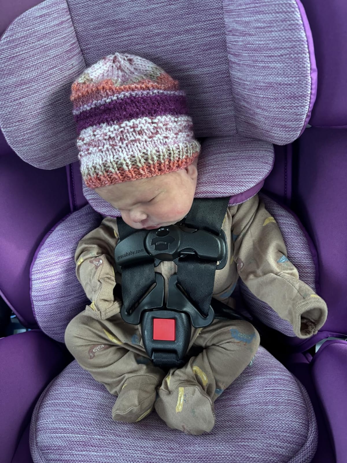 Graco SlimFit3 LX 3-in-1 Slim Car Seat, Rear Facing, Forward Facing to Highback Booster Car Seat, Katrina customer photo 1