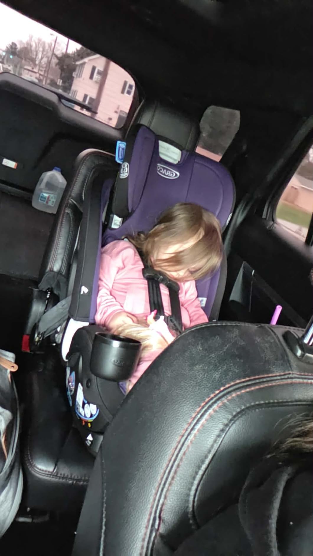 Graco SlimFit3 LX 3-in-1 Slim Car Seat, Rear Facing, Forward Facing to Highback Booster Car Seat, Katrina customer photo 2