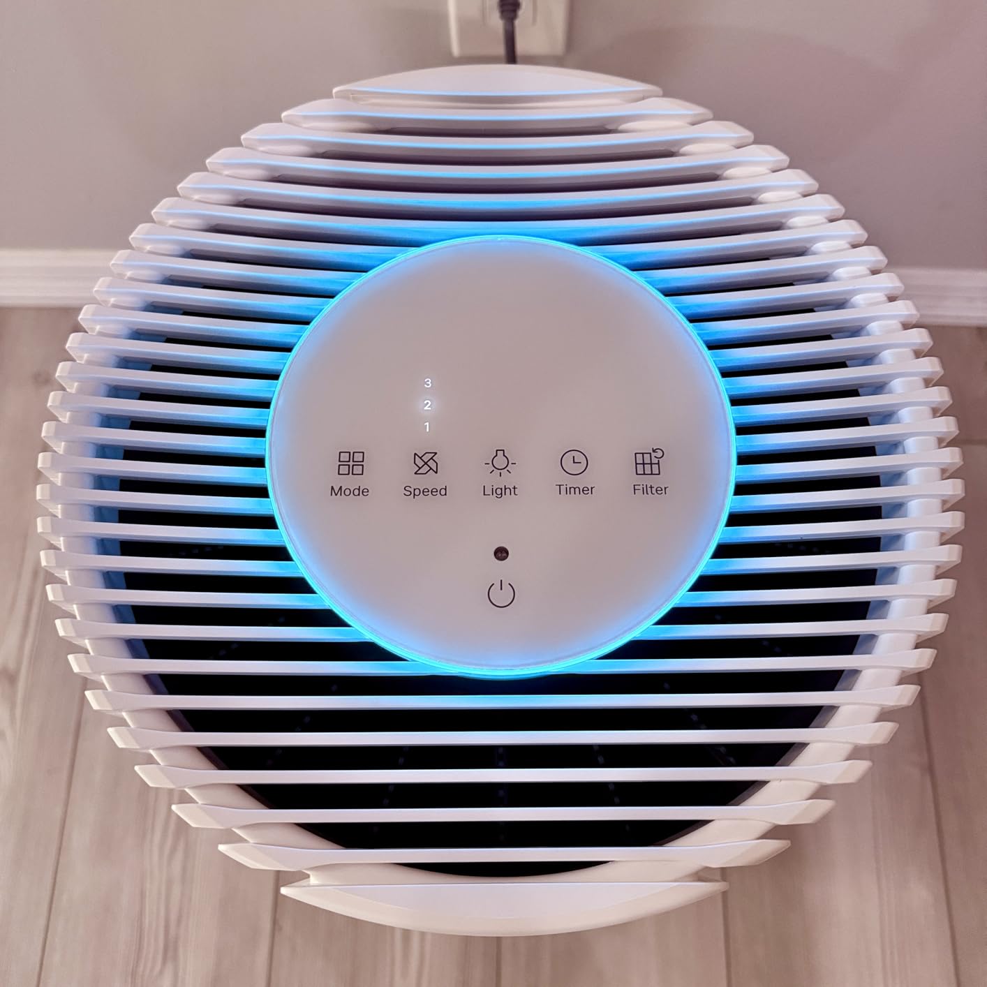 Coway Air Purifier for Large Room Whole Home Up to 2,640 ft², HEPA Filter for Smoke, Allergen, Pet Dander, Odor, PM 10 AQI, Turbo Eco Mode, Timer, Energy Star, 3yr Warranty, Airmega 350 customer photo 1