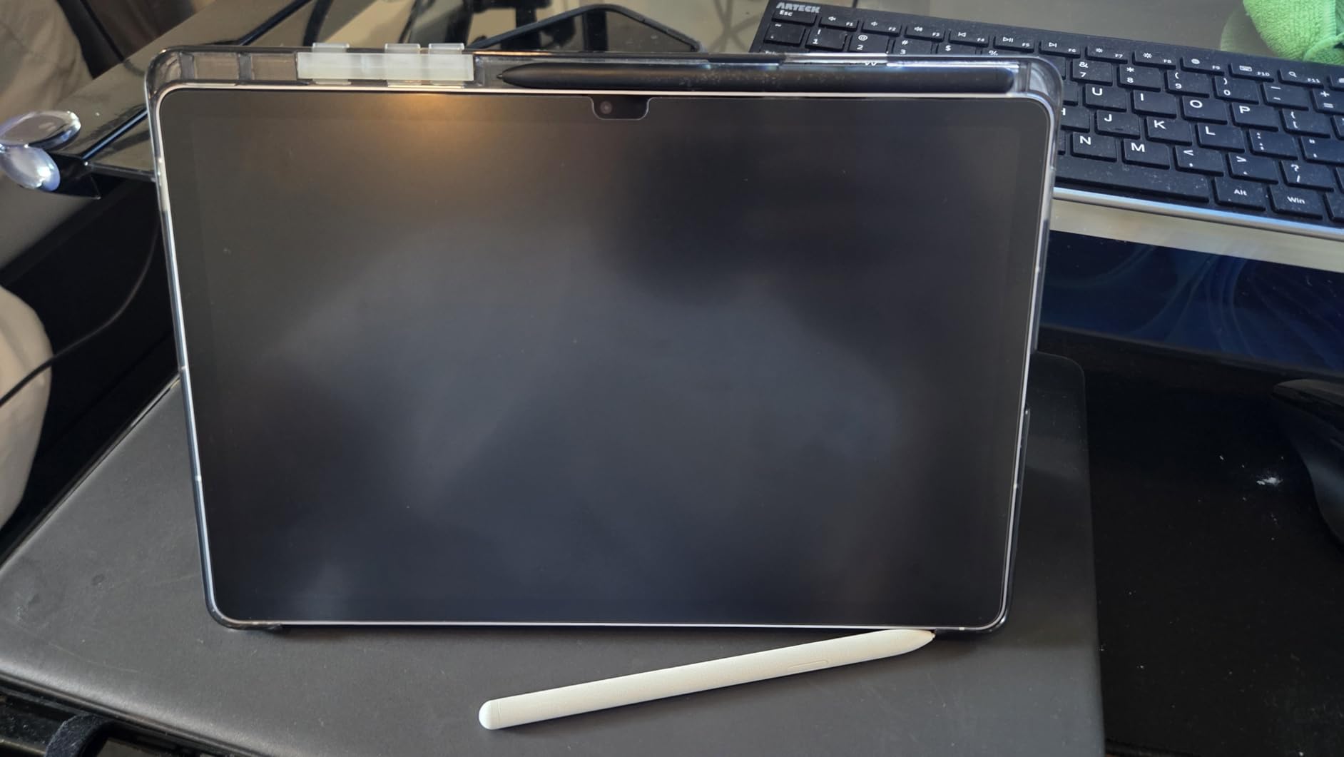 Galaxy Tab S10 FE 128GB WiFi Android Tablet, US Version, Silver - Large Display, Long Battery Life, Exynos 1580 Processor, IP68 Water-Resistant, 90 Hz Refresh, S Pen for Note-Taking customer photo 1