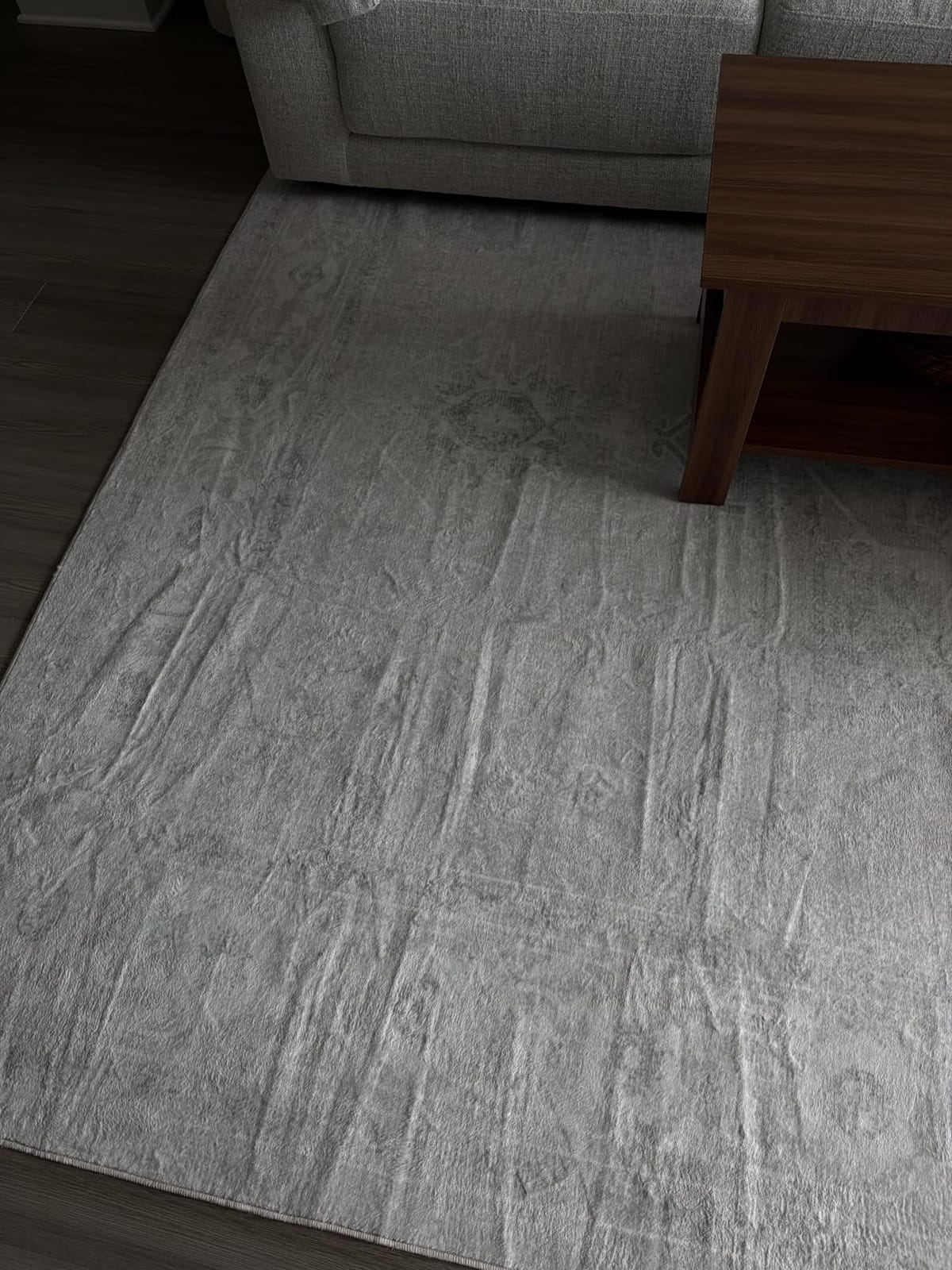 Washable Rugs 5x7 Area Rugs for Living Room, Bedroom, Dining Room Carpet | Ultra Soft Faux Wool, Kids & Pet Friendly, Machine Washable, Non-Slip & Non-Shedding, Large Vintage Low Pile Rug for Home Office customer photo 2
