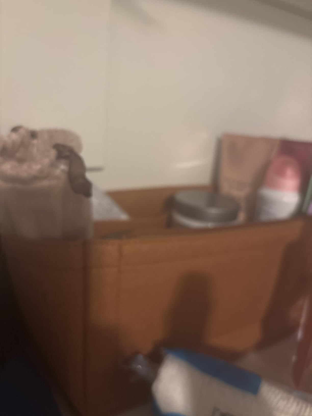 LOUKAYCCI Felt Purse Organizer Insert for Birkin 30 Bag Organizer Handbag Insert customer photo 2