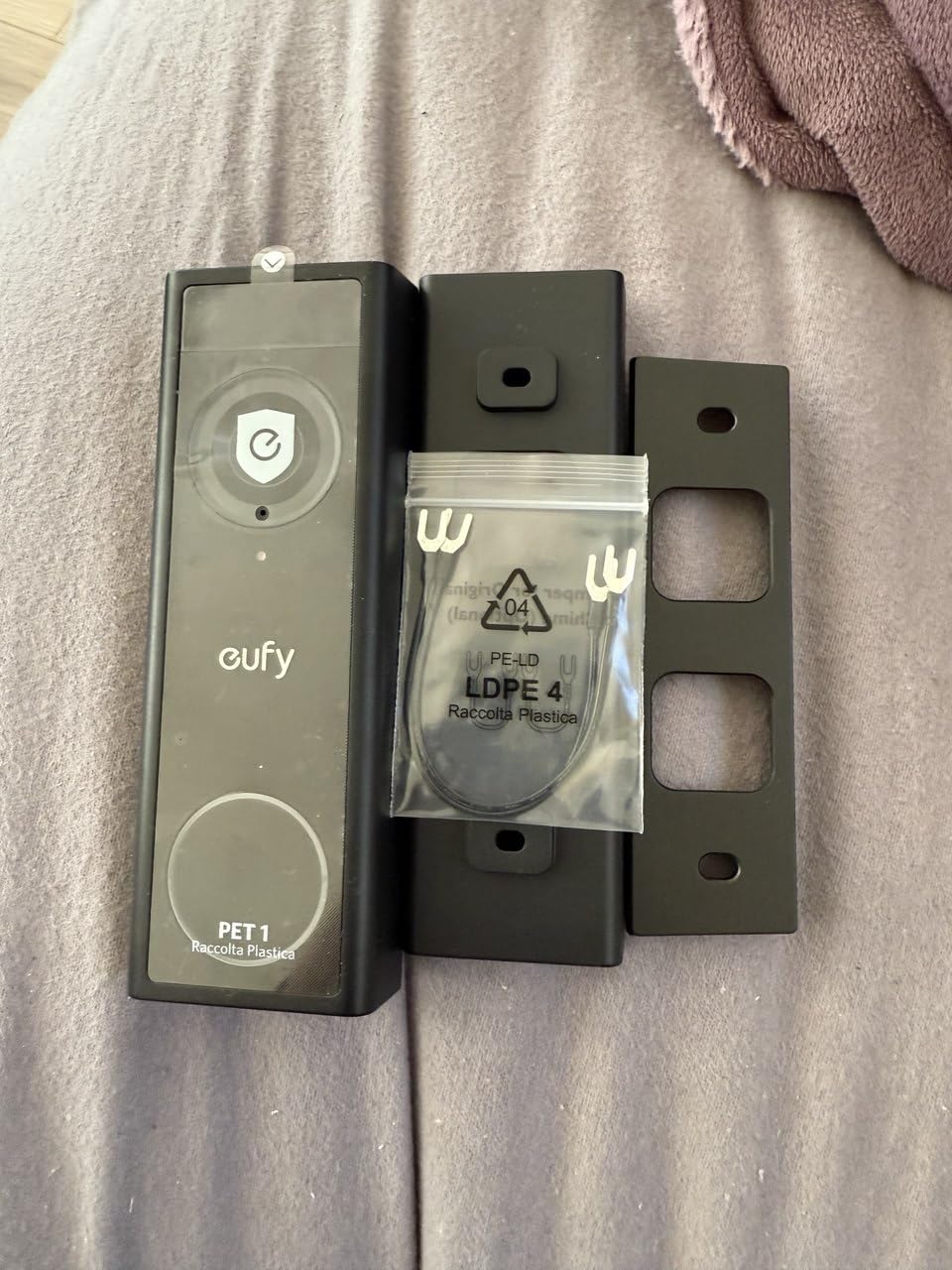 eufy Security Video Doorbell C31, 2K FHD, Battery or Wired, No Subscription | Wireless, head-to-toe view, live video call, 24/7 recording, human and motion detection, HomeBase S380 ready, no monthly fee customer photo 2