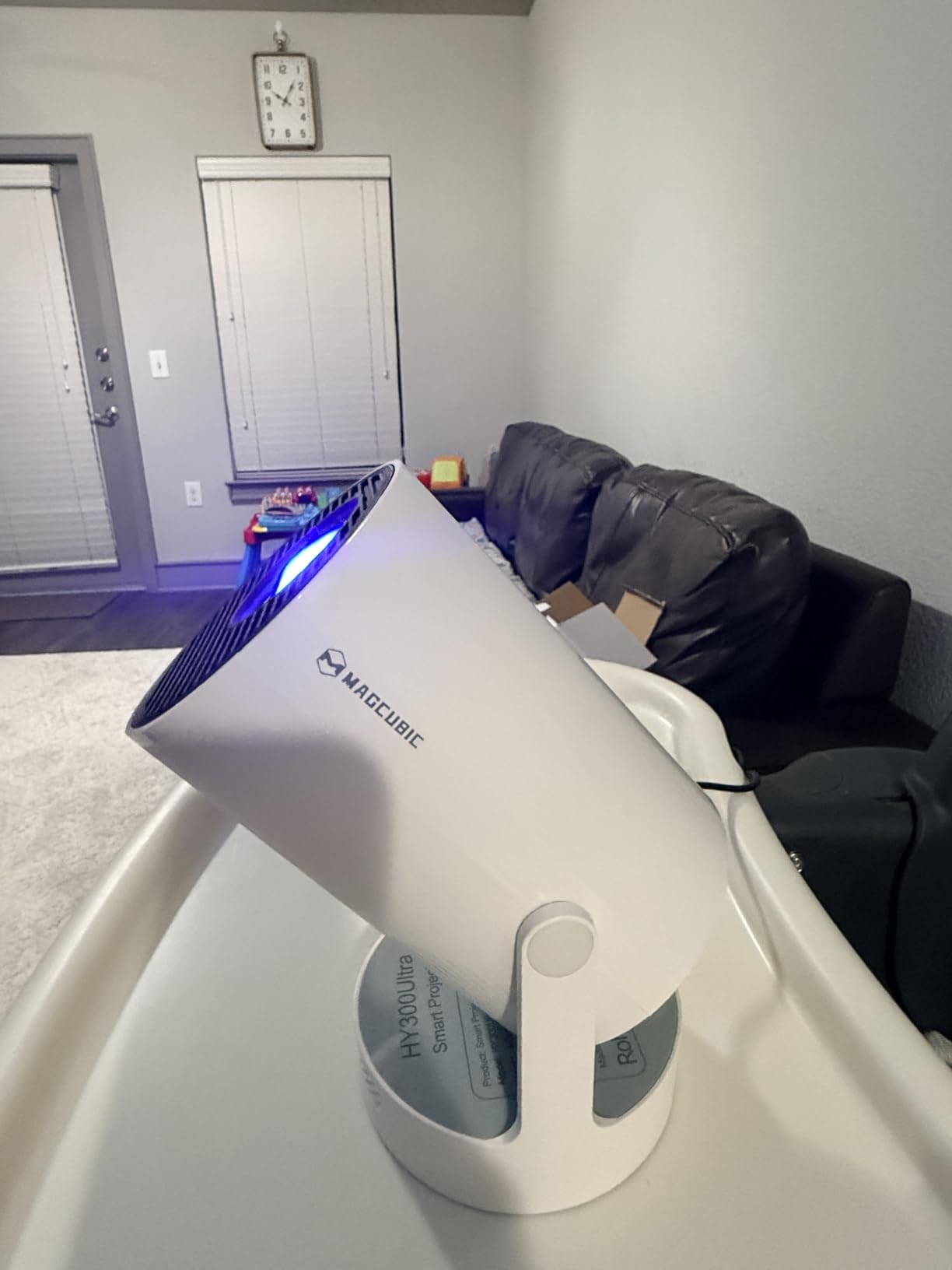 Magcubic Mini Projector with WiFi 6 and Bluetooth 5.4, Portable Projector 4K Support customer photo 2