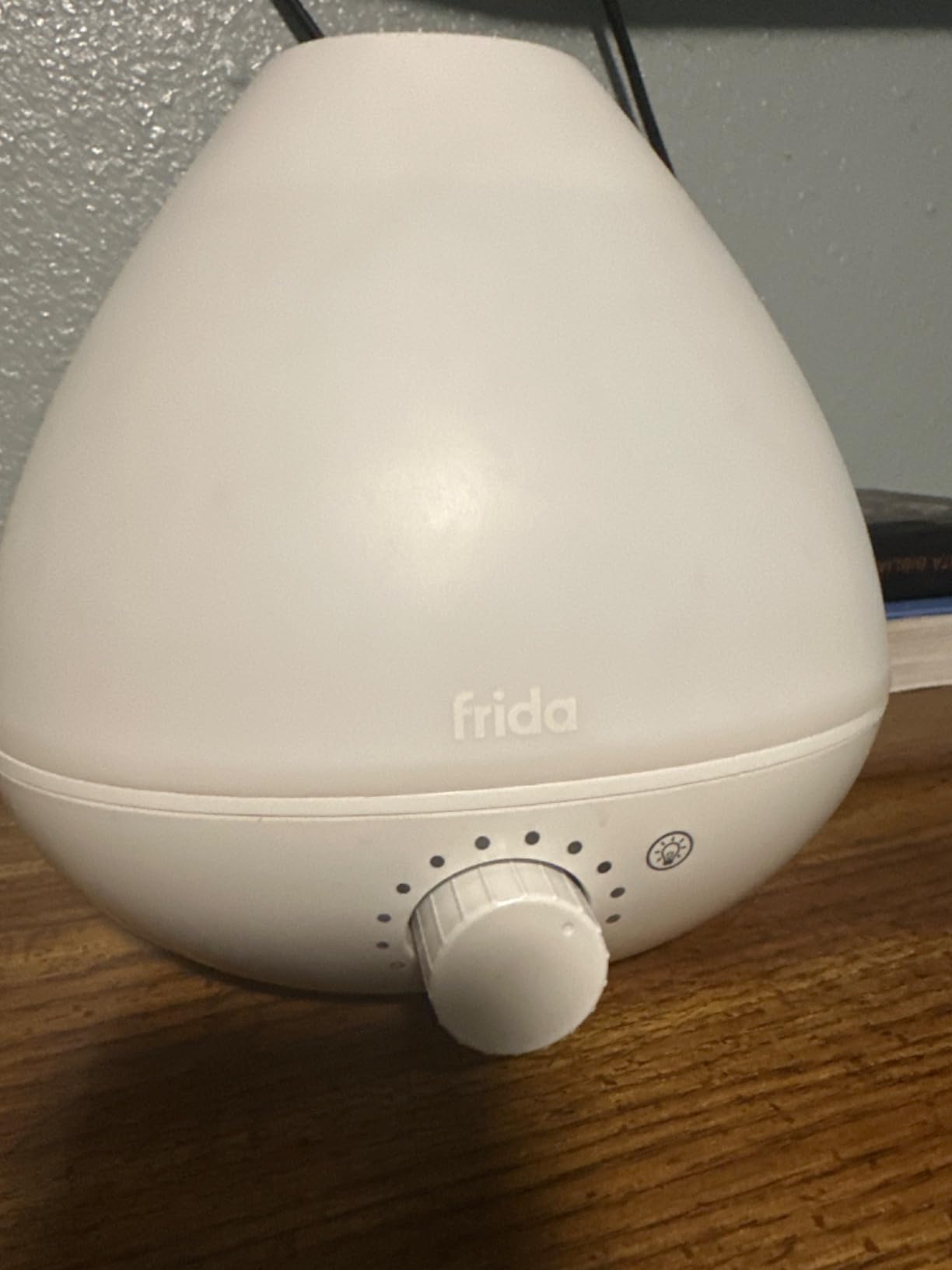 Frida Baby 3-in-1 Cool Mist Humidifier for Large Rooms & Bedroom, Diffuser | Allergy Relief, 60 Hour Runtime, Nightlight, Auto Shut-Off, Quiet, Carry Handle, Essential Oil Diffuser customer photo 2