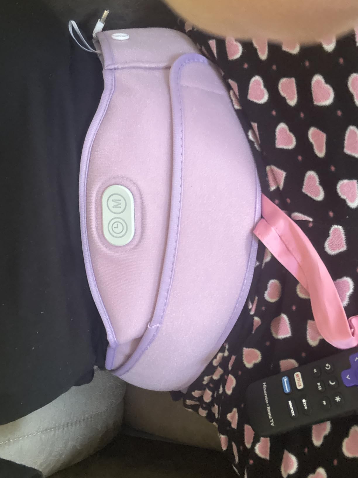 Comfytemp Portable Belly and Back Heating Pad for Period Menstrual Cordless | FSA Eligible HSA, Dual Zone, Wearable Belt customer photo 1