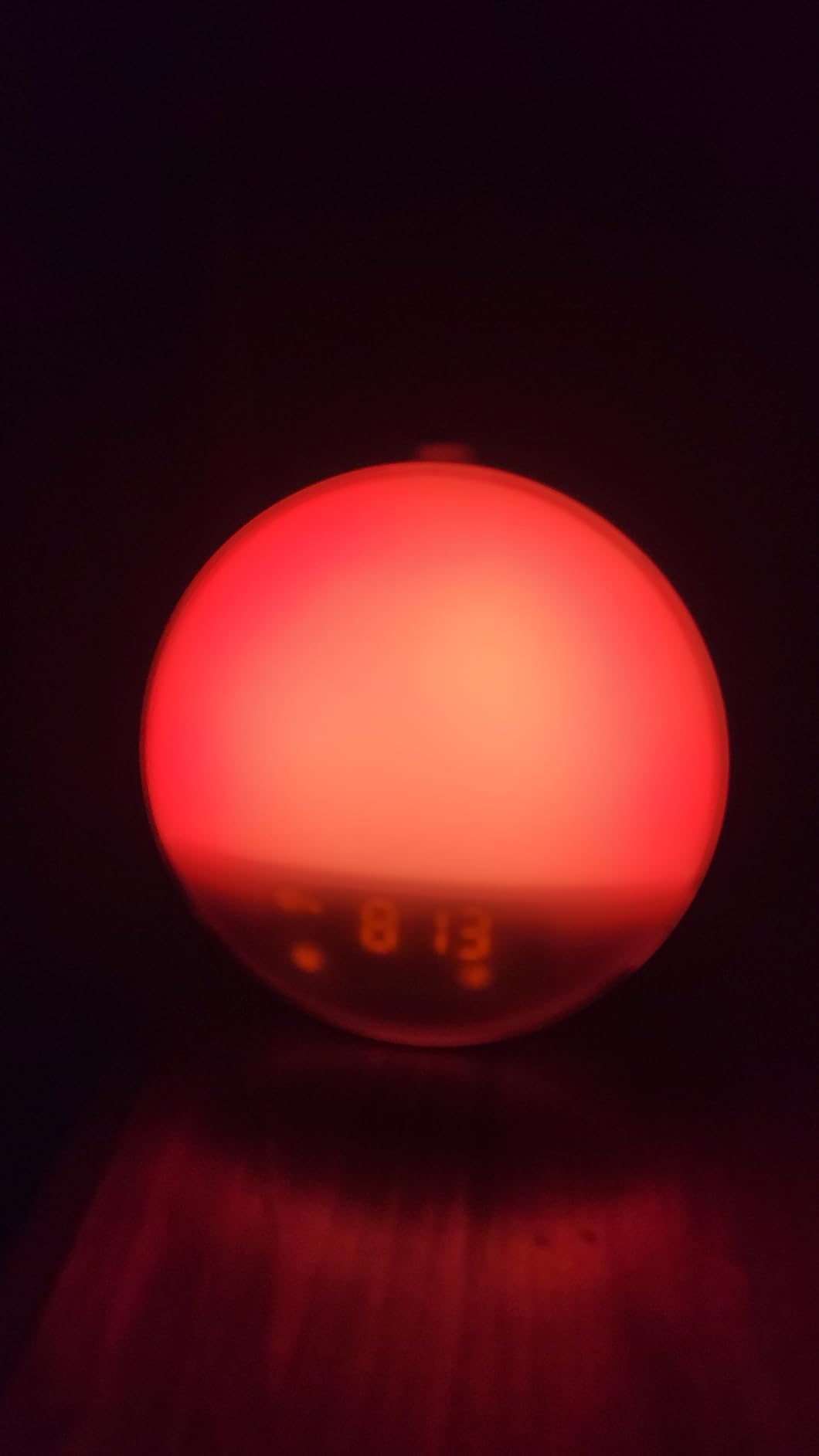 Sunrise Alarm Clock for Heavy Sleepers, Wake Up Light with Sunrise/Sunset Simulation, Dual Alarms & Natural Sounds, Snooze & Sleep Aid, FM Radio, 7 Colors Night Light for Bedroom, Ideal for Gift customer photo 1