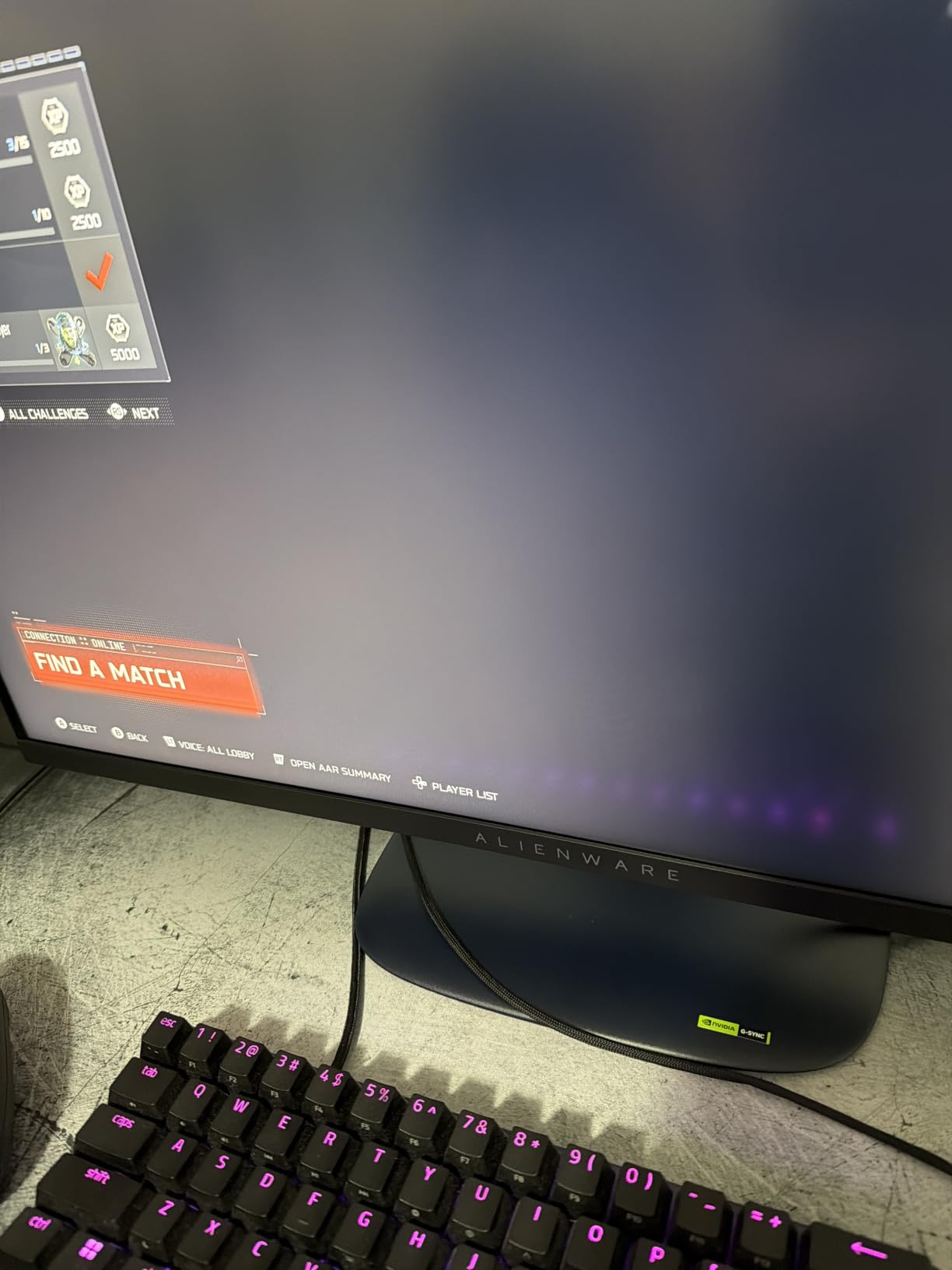 Alienware 27 Gaming Monitor AW2725DM, WQHD Fast IPS, 180Hz, G-SYNC, VESA | FreeSync, 95% DCI-P3, 1.07 Billion Colors, 400 cd/m2 Brightness, 3H Anti-Glare, HDMI 2.1, DisplayPort 1.4, USB, Adjustment customer photo 2
