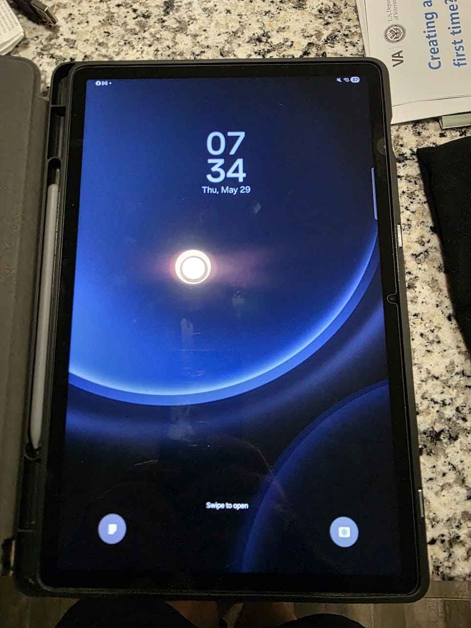 SAMSUNG Galaxy Tab S9 FE+ Plus Android Tablet (12.4 inch Touchscreen, 8GB RAM, 256GB Storage, Long Battery Life, S Pen, 1 Front Camera + 2 Rear Cameras, Lightweight Durable Design) SM-X610 customer photo 1