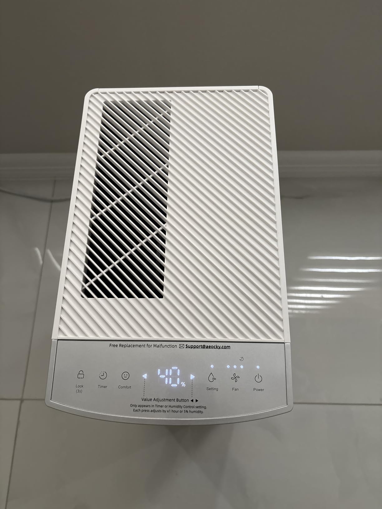 4500Sq.Ft 74Pint/D Energy Star Version 6.0 Dehumidifier for Basement | Dehumidifier with Drain Hose for Basement, Home, Bedroom, Bathroom, Intelligent Humidistat customer photo 2