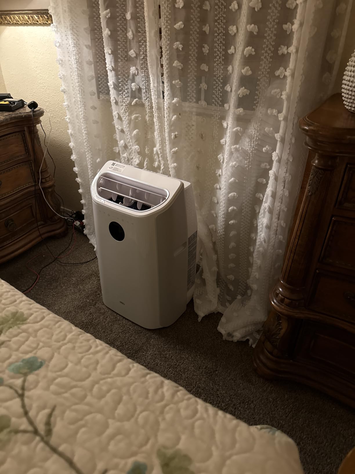 DREO Portable Air Conditioner 515S, 12000 BTU ASHRAE (8000 BTU DOE) Smart AC Unit for Bedroom with Drainage-free Cooling, Fan&Dehumidifier 3 in 1, APP/Voice/Remote, Quiet Standing AC for Room Indoors customer photo 2