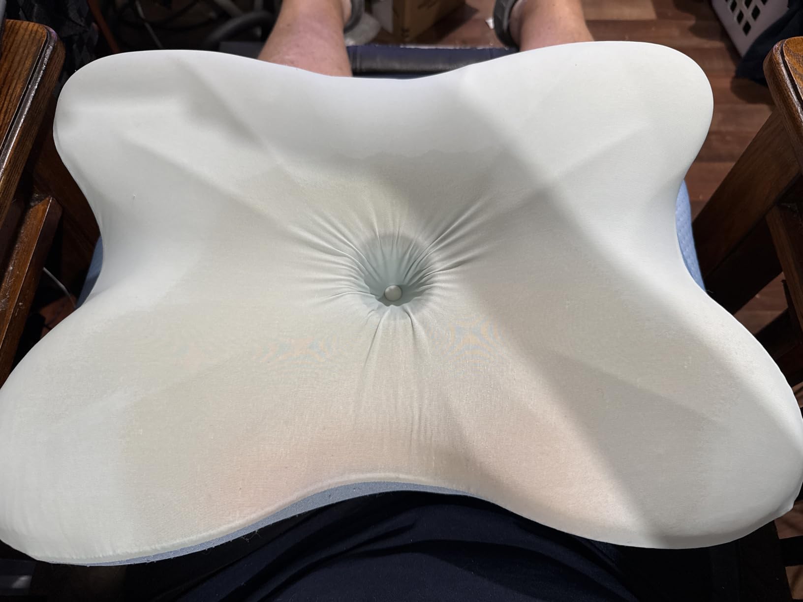 Derila Ergo Cervical Neck Pillow for Sleeping Pillow Contour Memory Foam Pillows for Back, Side Sleeper Pillows customer photo 1