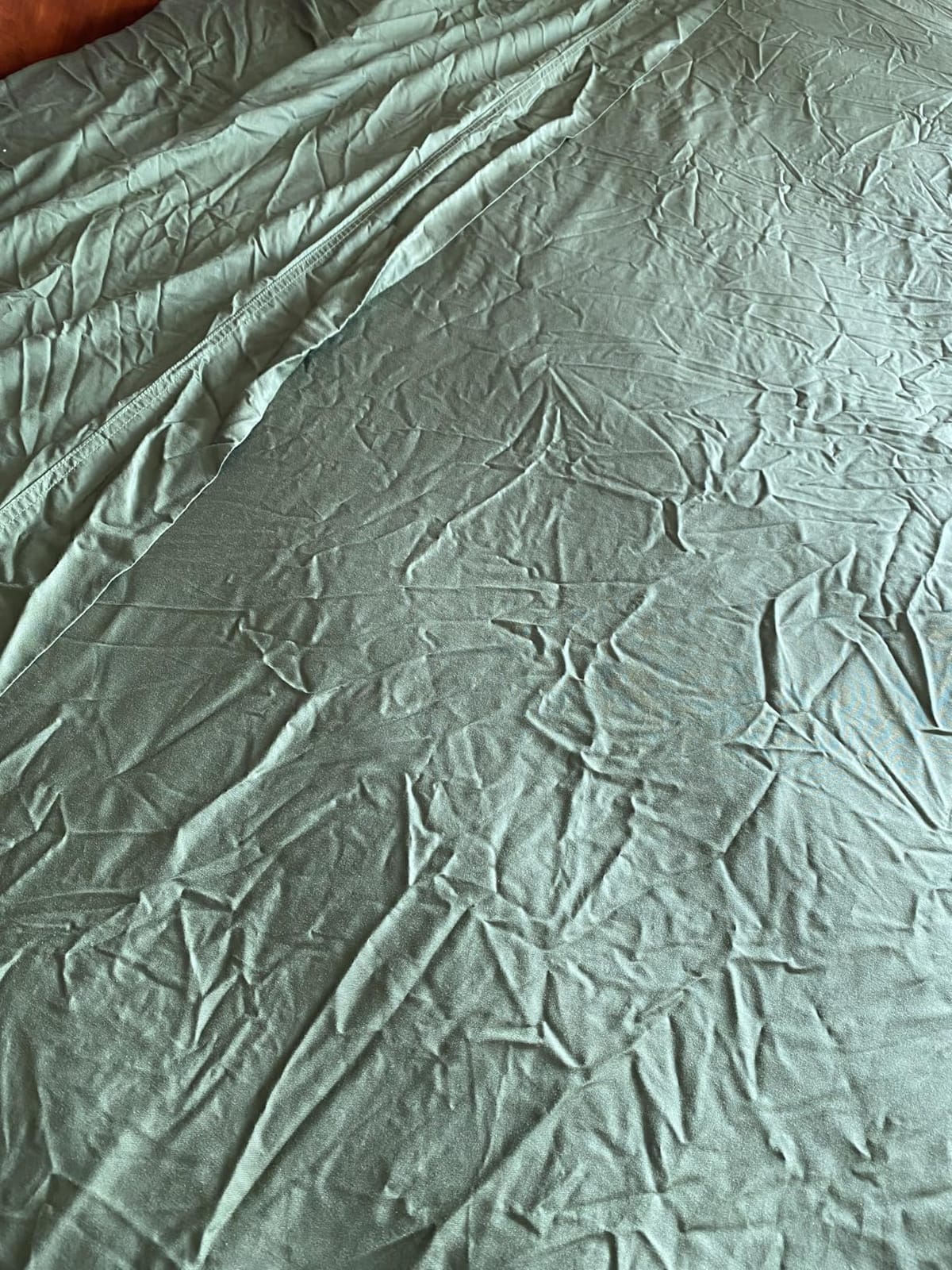 SONORO KATE 100% Viscose Derived from Bamboo_Sheets, Extra Deep Pocket,4PC | 18-24 Inch Extra Deep Pocket,Ultra Soft & Cooling Sheets for Hot Sleepers,Hotel Luxury Silky Bed Sheets,Queen,Sea Glass customer photo 1
