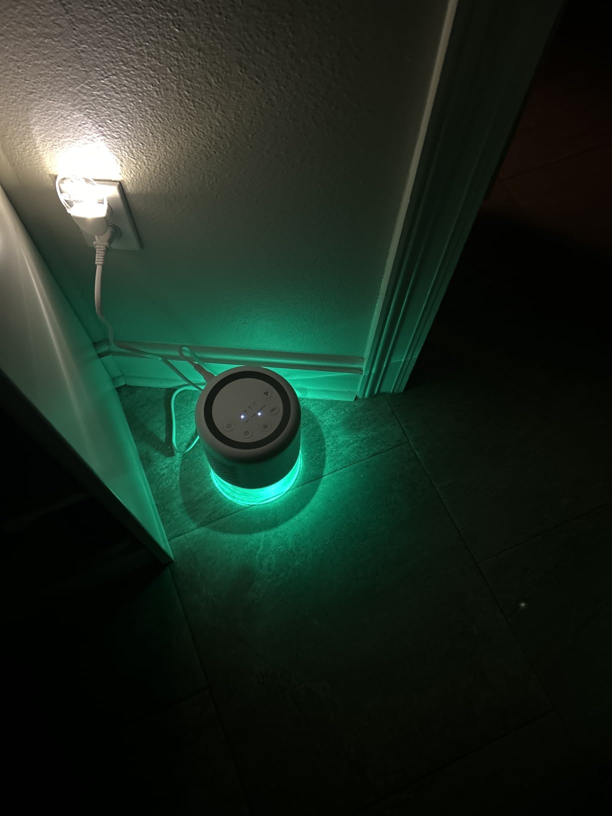 44oz(1.3L) Small Dehumidifier for Home Auto-Off Quiet Portable Dehumidifier with 3 Modes 10 Color Lights 4 Timer Settings for Bedroom Bathroom Closet (215 sq.ft) customer photo 1