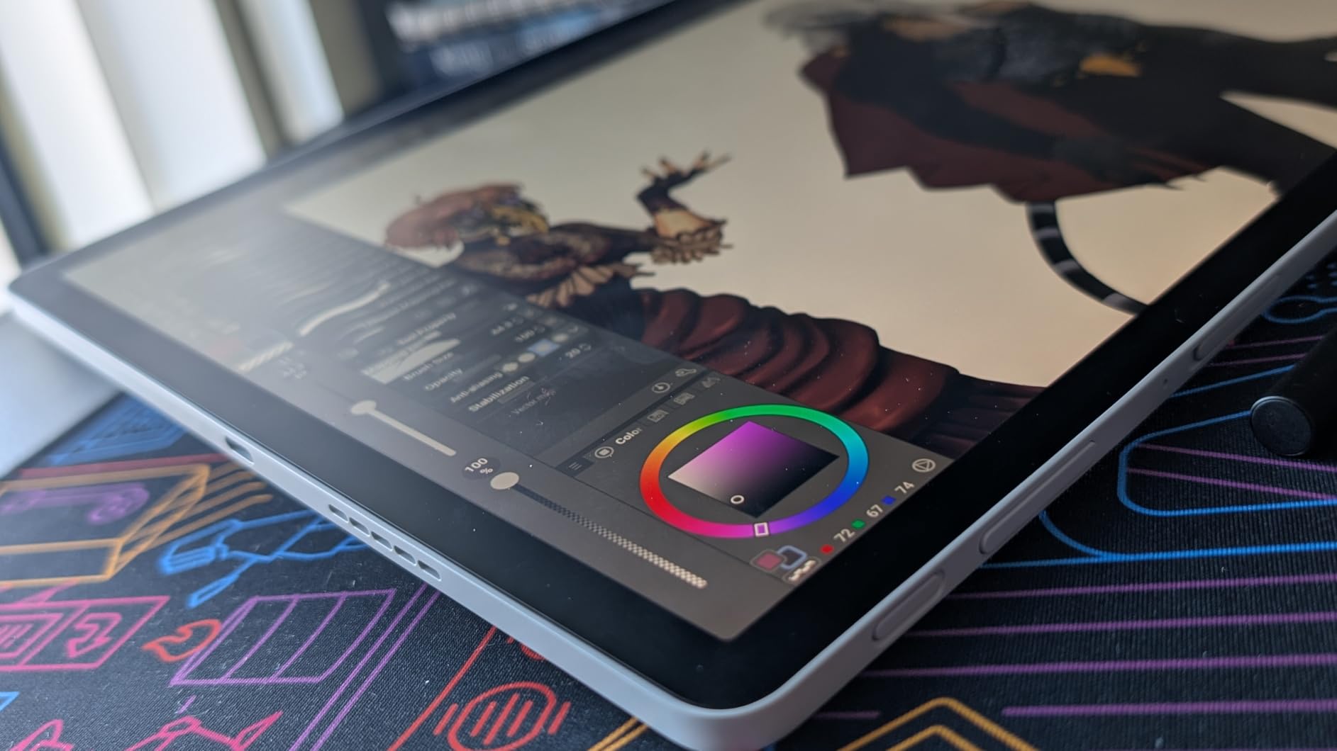 Wacom MovinkPad 11, Android Mobile Drawing Tablet, with Pro Pen 3 customer photo 2