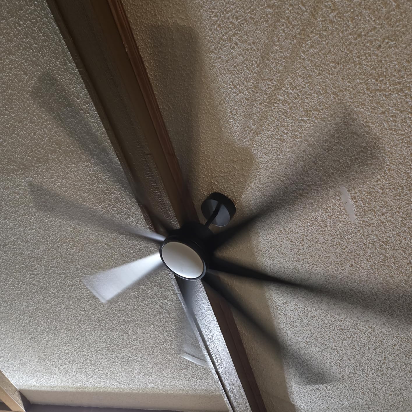 ZMISHIBO 84 Inch Ceiling Fans with Lights, 8 Aluminum Reversible Blades | Industrial-Grade, Quiet DC Motor, 3CCT, Damp Rated, 6 Adjustable Speeds, Remote Control, Living Room, Garage, Shop, Gazebo customer photo 1