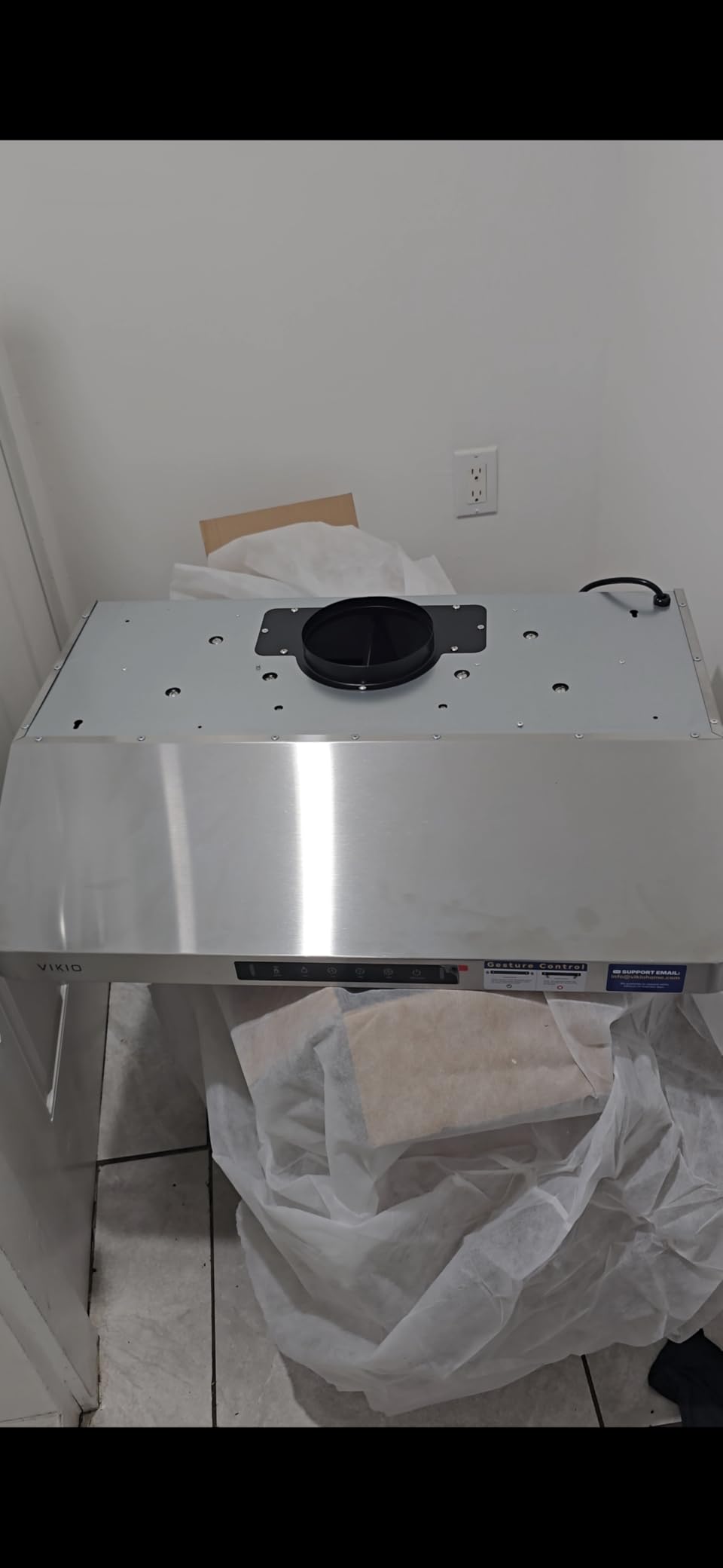 VIKIO HOME 30 Inch Under Cabinet Range Hood, 980CFM Fast Venting Ducted | Kitchen Hood With 3 Speed Gesture & Touch Control, Stainless Steel Stove Vent Hood With LED Light And 2 Baffle Filters customer photo 2