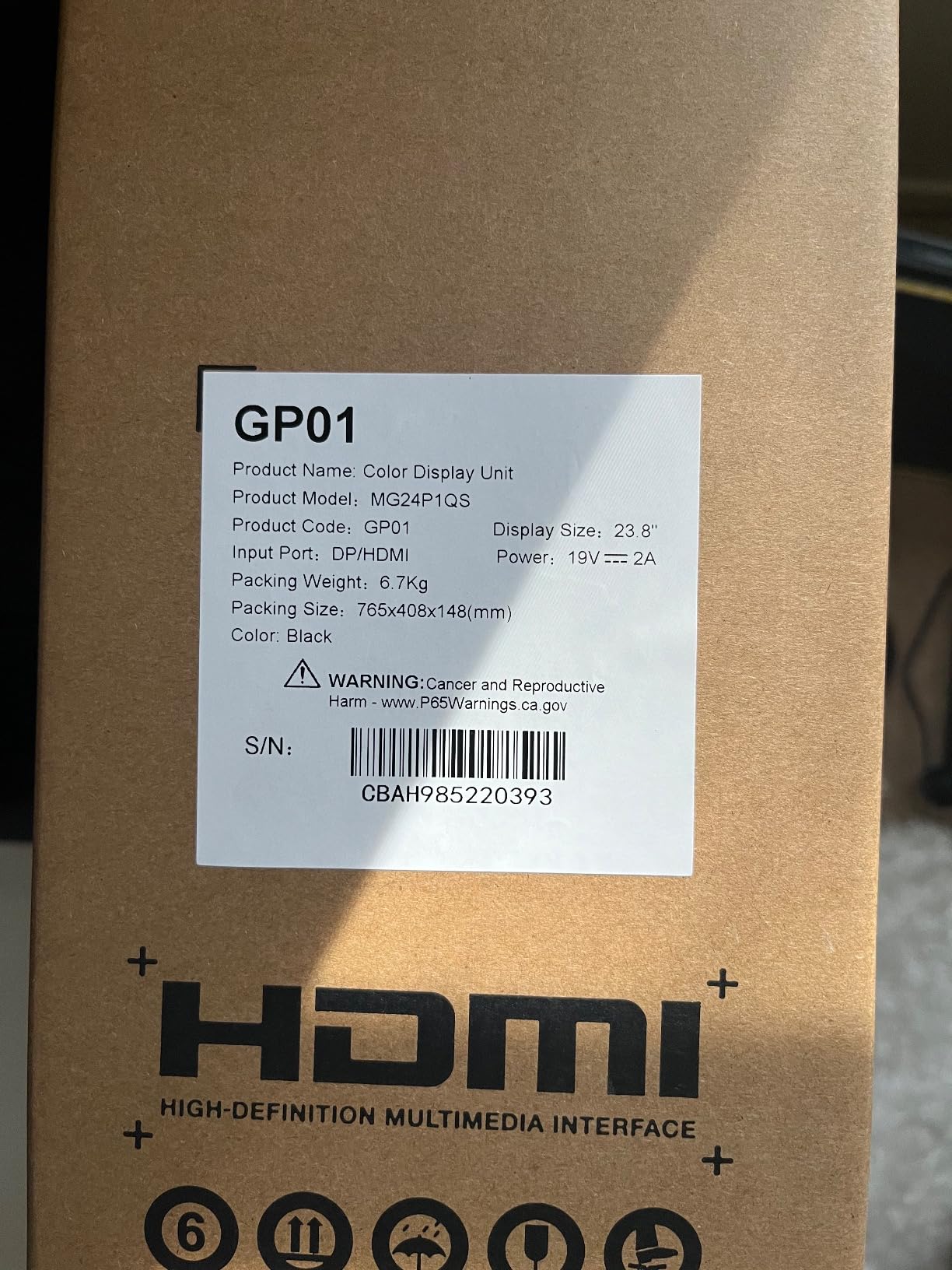 KOORUI 27 4K Gaming Monitor - Dual Mode UHD 160Hz or FHD 320Hz, Fast IPS 1ms, FreeSync Premium & G-SYNC Compatible, HDMI 2.1, HDR400 customer photo 2