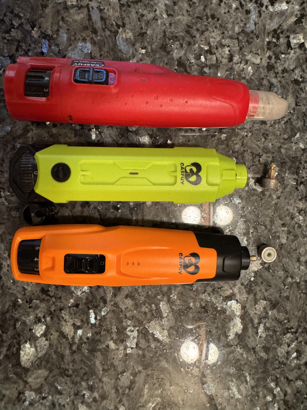 Casfuy New 6-Speed Dog Nail Grinder - 50% More Power Dog Nail Trimmers with 2 LED Lights Quiet 7h Running Time Electric Pet Nail Grinder File Toenail Grinder for Large Medium Small Dogs & Cats (DB) customer photo 2