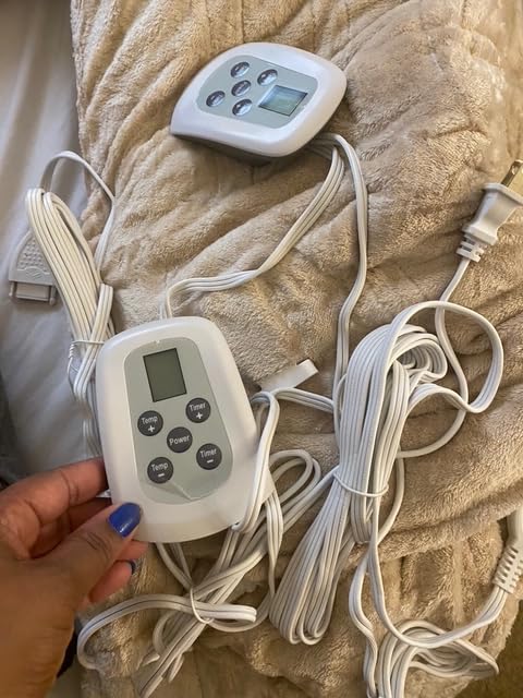 Heated Blanket Electric Blanket King 100