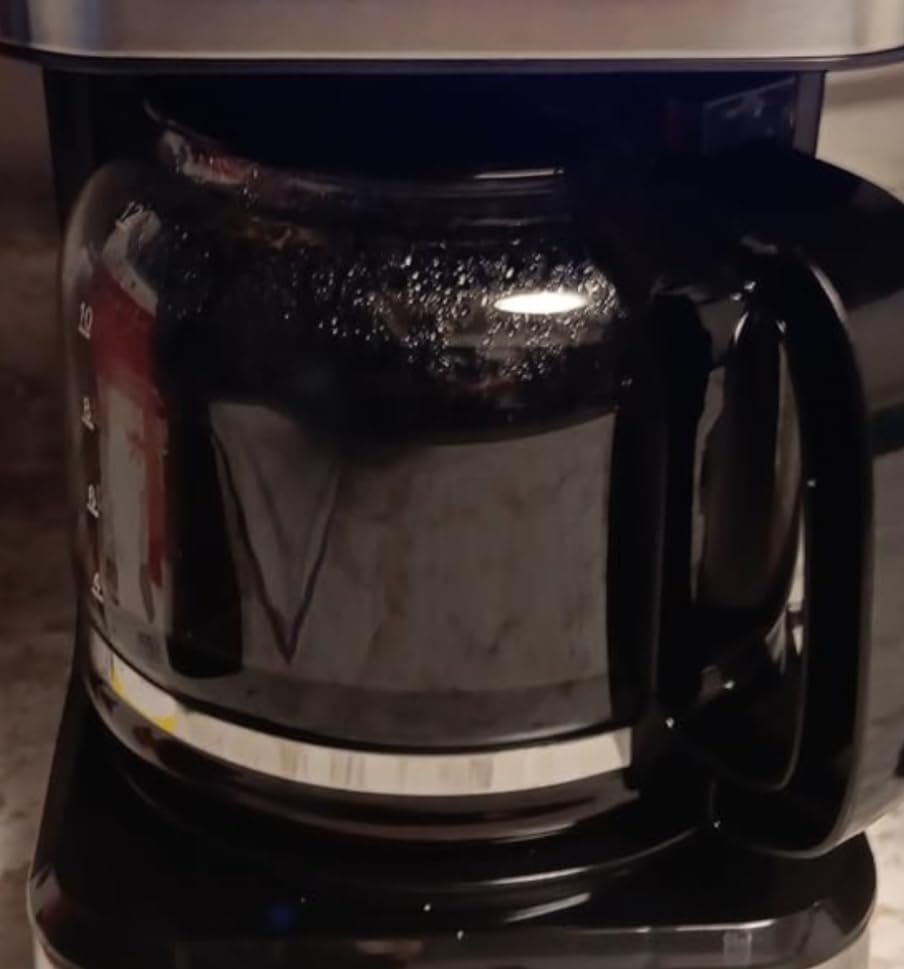 AIRMSEN 12-Cup Programmable Dual Coffee Maker - Single Serve Machine for K-Cup Pods & Ground, 1000W Fast Brew, Delay Start, 60oz Tank, Glass Carafe customer photo 1