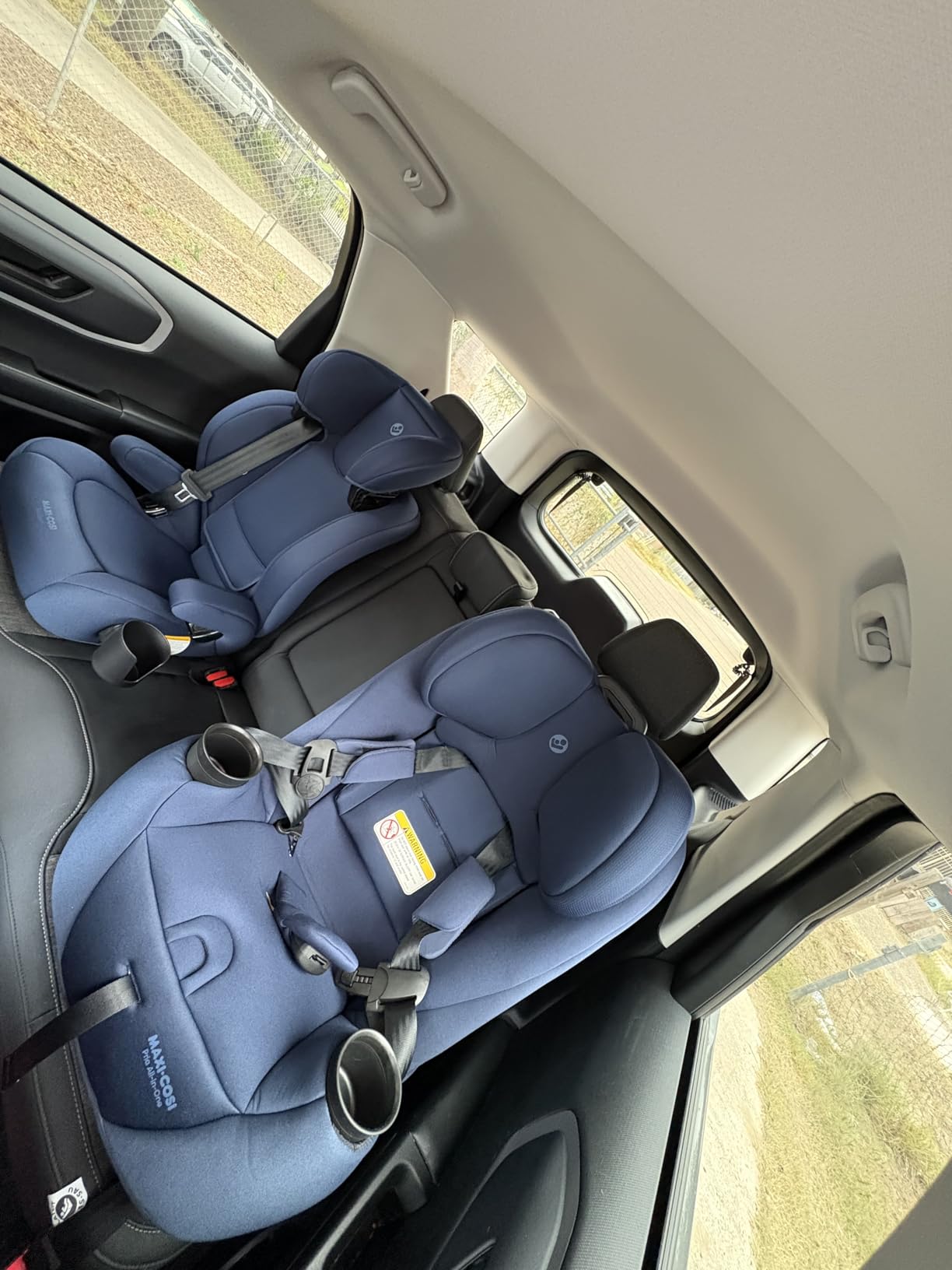 Maxi-Cosi Pria All-in-One Convertible Car Seat, Infant to Toddler Car Seat, Easy-Install Harness, Machine-Washable Cover, 5-100 lbs, Seafaring customer photo 2