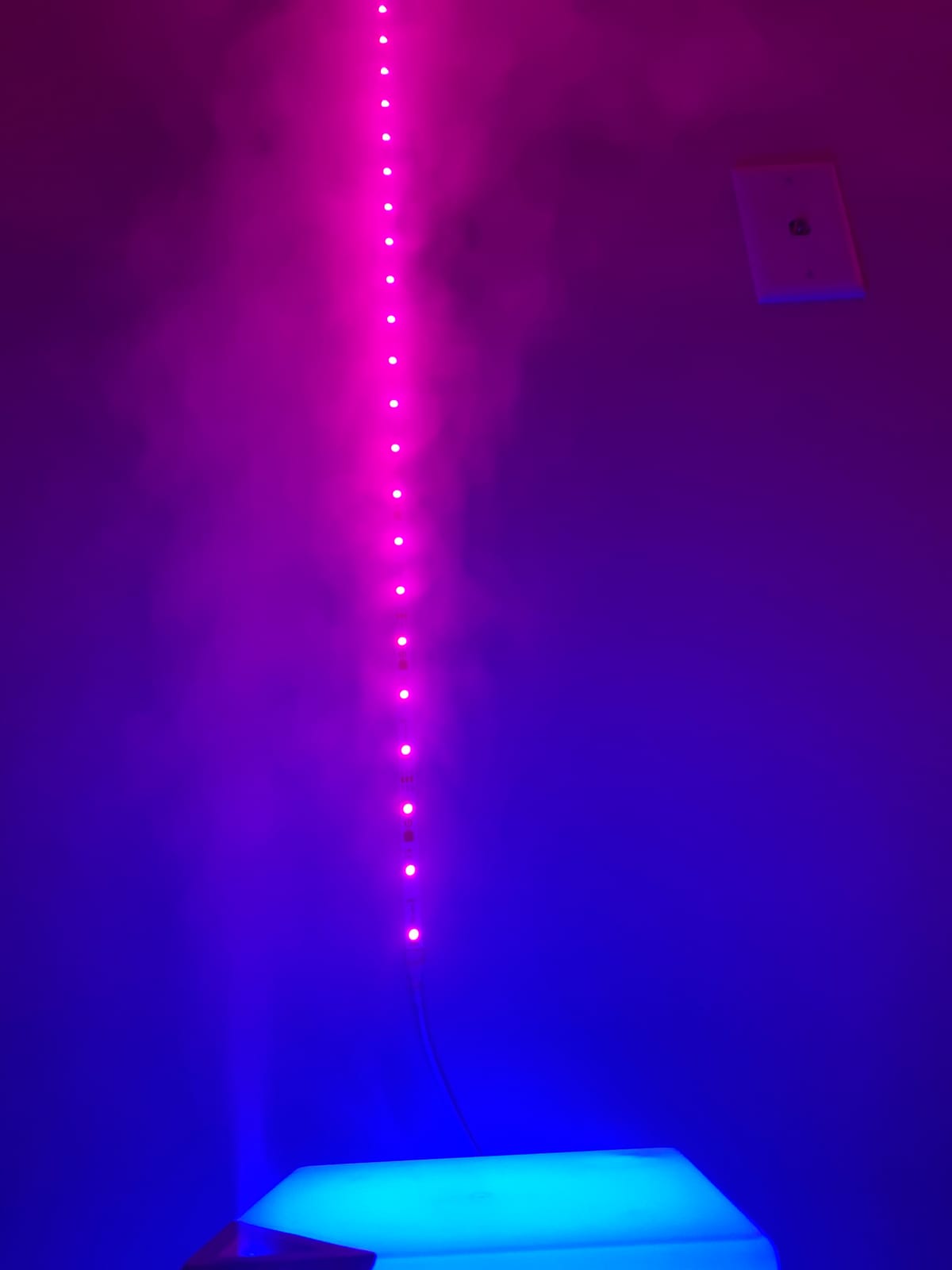 ASAKUKI Essential Oil Diffuser Smart WiFi Humidifier 700 ml | Easy Connect with Alexa and Google Home, Phone App & Voice Control, Customized Schedule Timers and LED Light customer photo 1