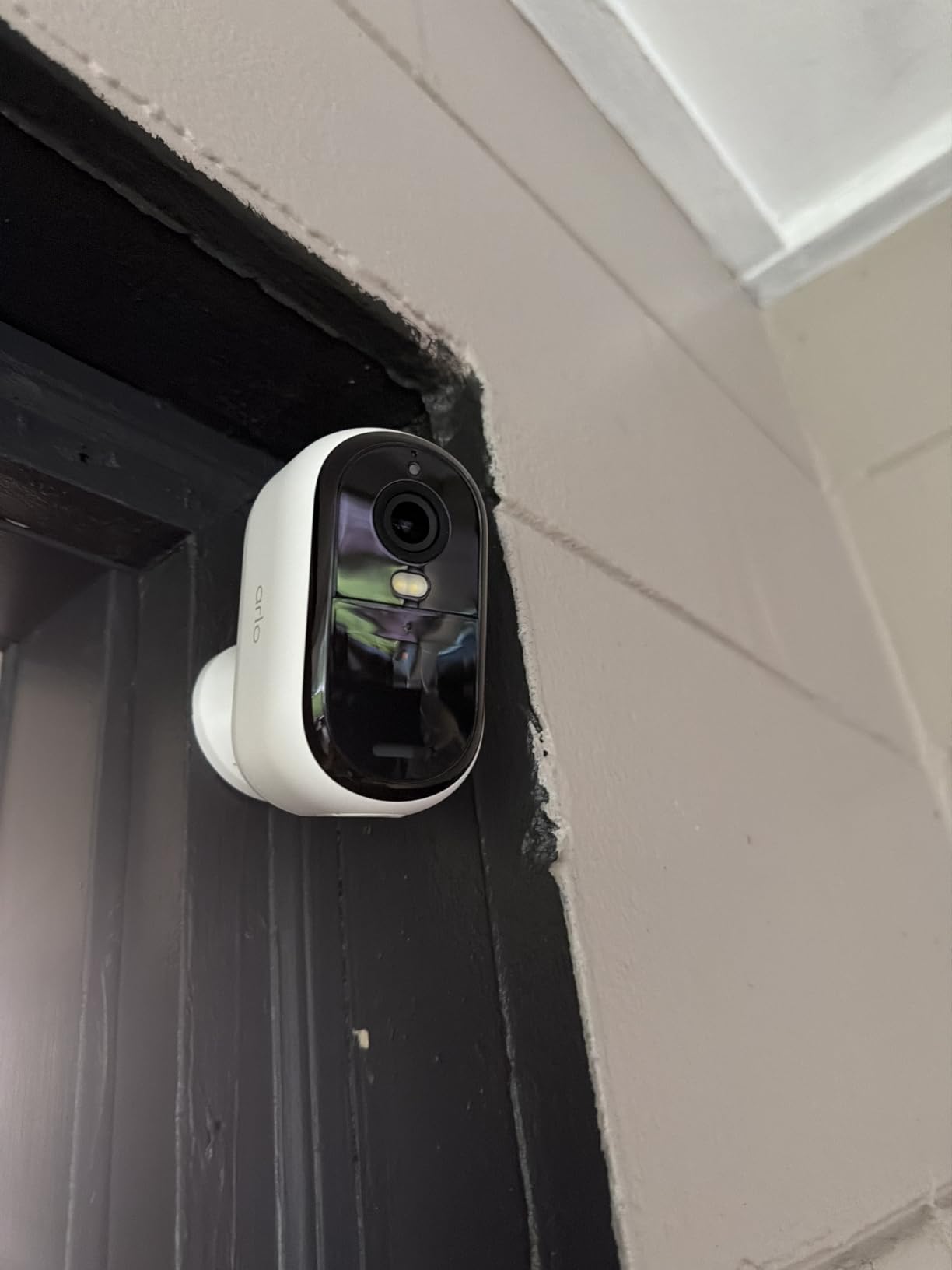 Arlo Essential Wireless Security Camera 2K (3rd Gen) - 1-Cam | Rechargeable home security camera; 2K & color night vision; Person, vehicle & animal detection; 1-mo Secure plan incl. customer photo 1