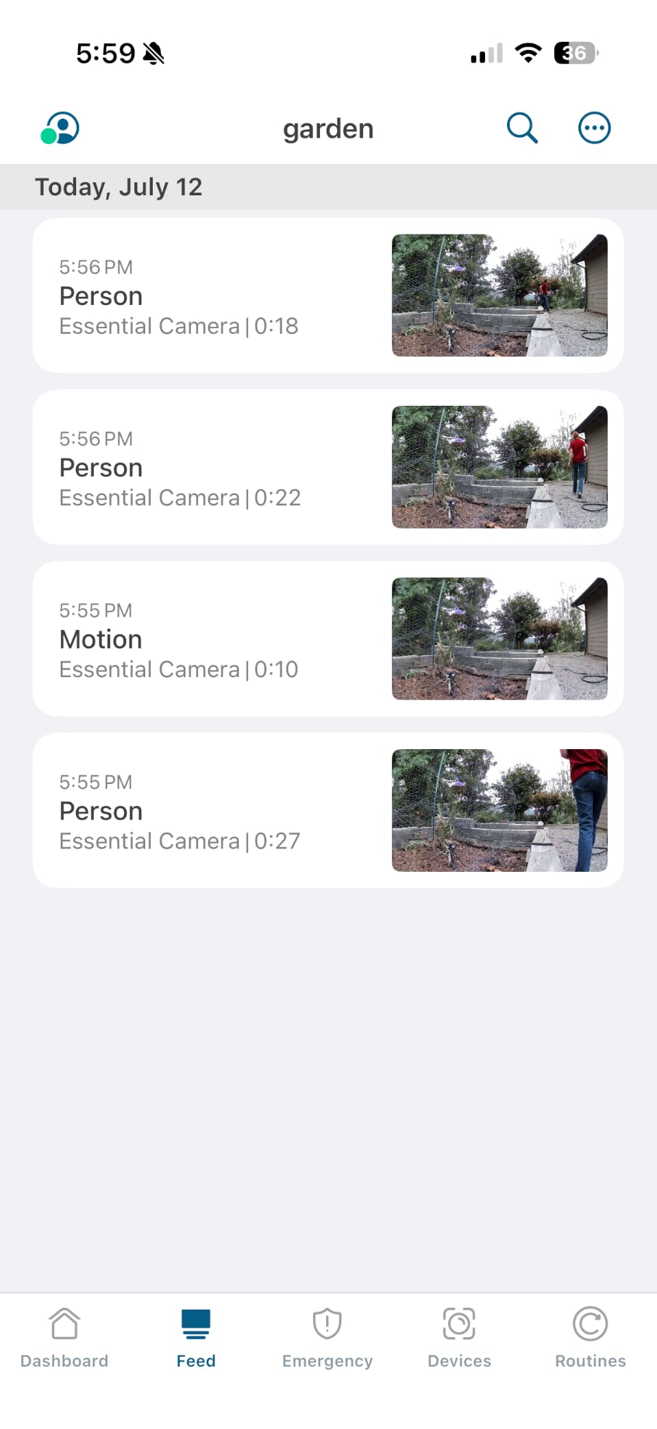 Arlo Essential Wireless Security Camera 2K (3rd Gen) - 1-Cam | Rechargeable home security camera; 2K & color night vision; Person, vehicle & animal detection; 1-mo Secure plan incl. customer photo 2