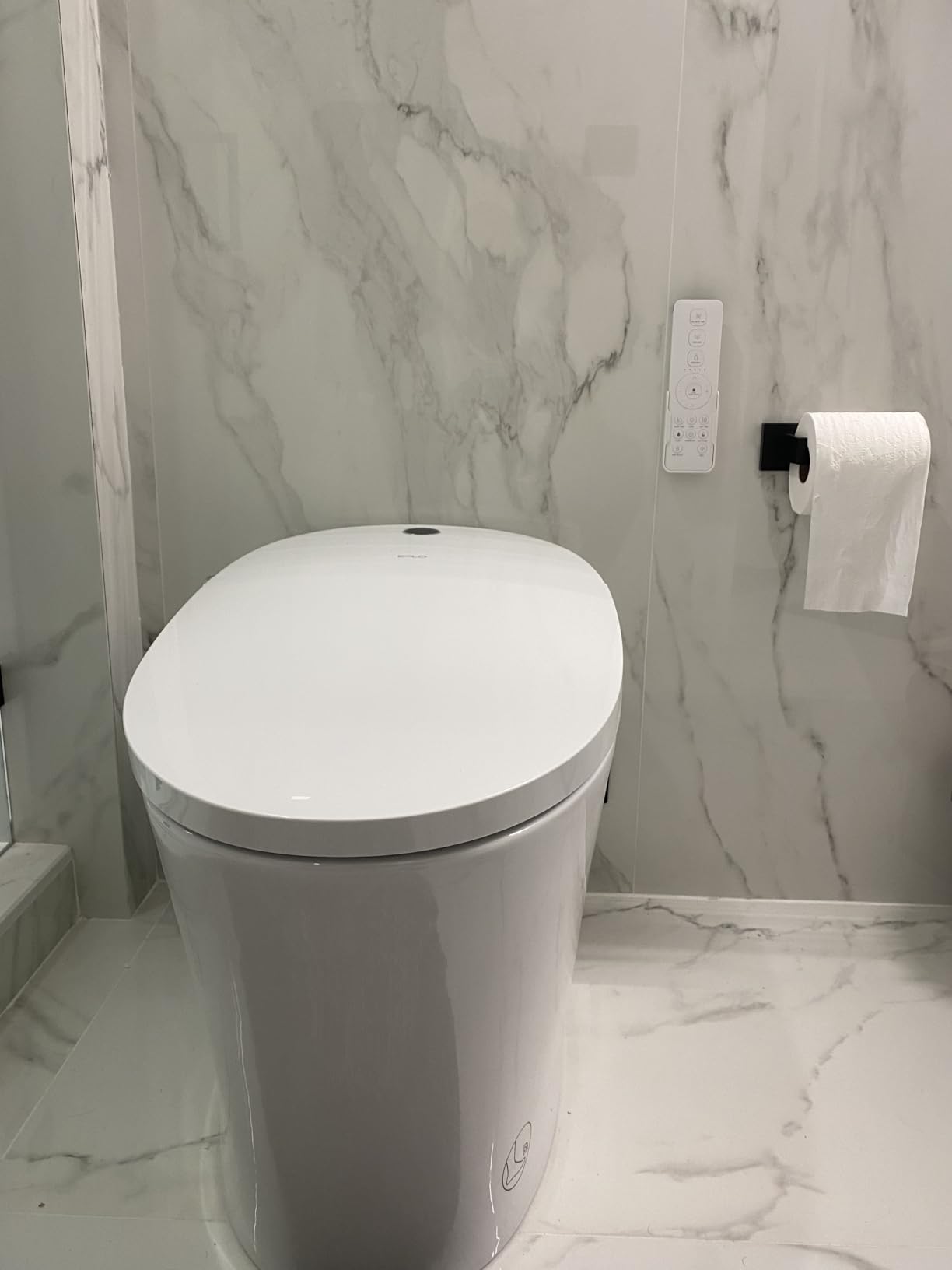 EPLO Smart Toilet Bidet with Tank,Foam Shield,1000g MaP Powerful Flush,Blackout Flush,Dual Auto Flush,Heated Seat,Air Dryer,Modern Elongated Japanese One Piece Bidet for Small Bathrooms E18 customer photo 1