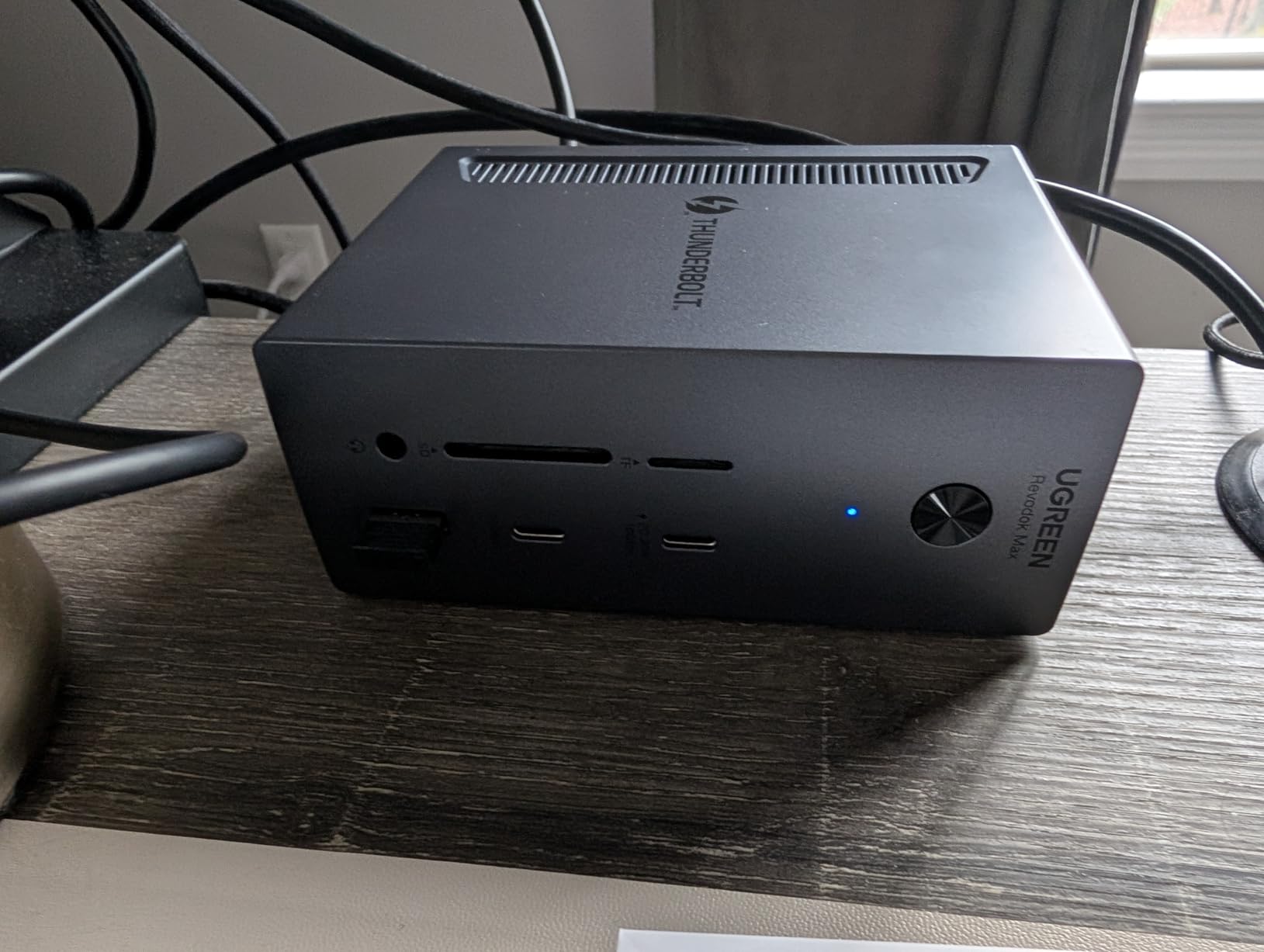 UGREEN 13-in-1 Thunderbolt 4 Docking Station, Dual 4K@60Hz, 3xTBT4, 40Gbps | Single 8K@30Hz, 180W Total Power, 96W Host Charging, 3xUSB A, 2xUSB-C, Gigabit Ethernet, SD/TF 3.0, 3.5mm Audio, Revodok Max customer photo 2