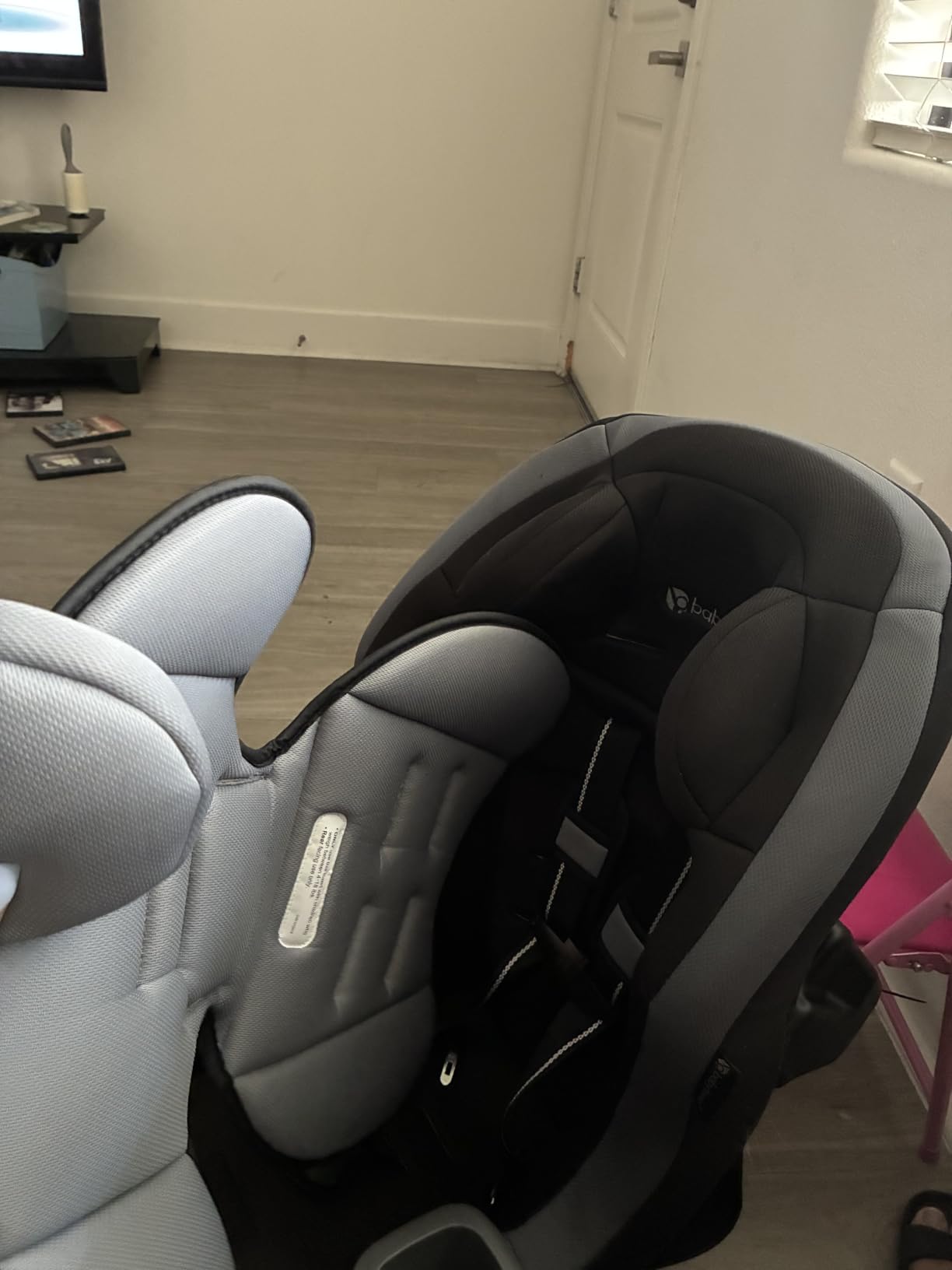 Baby Trend Trooper Slim 3-in-1 Convertible Car Seat, Quartz Pink - Slim Fit, 3-in-1 Growth Modes, Lightweight Design, Adjustable Comfort Padding customer photo 2