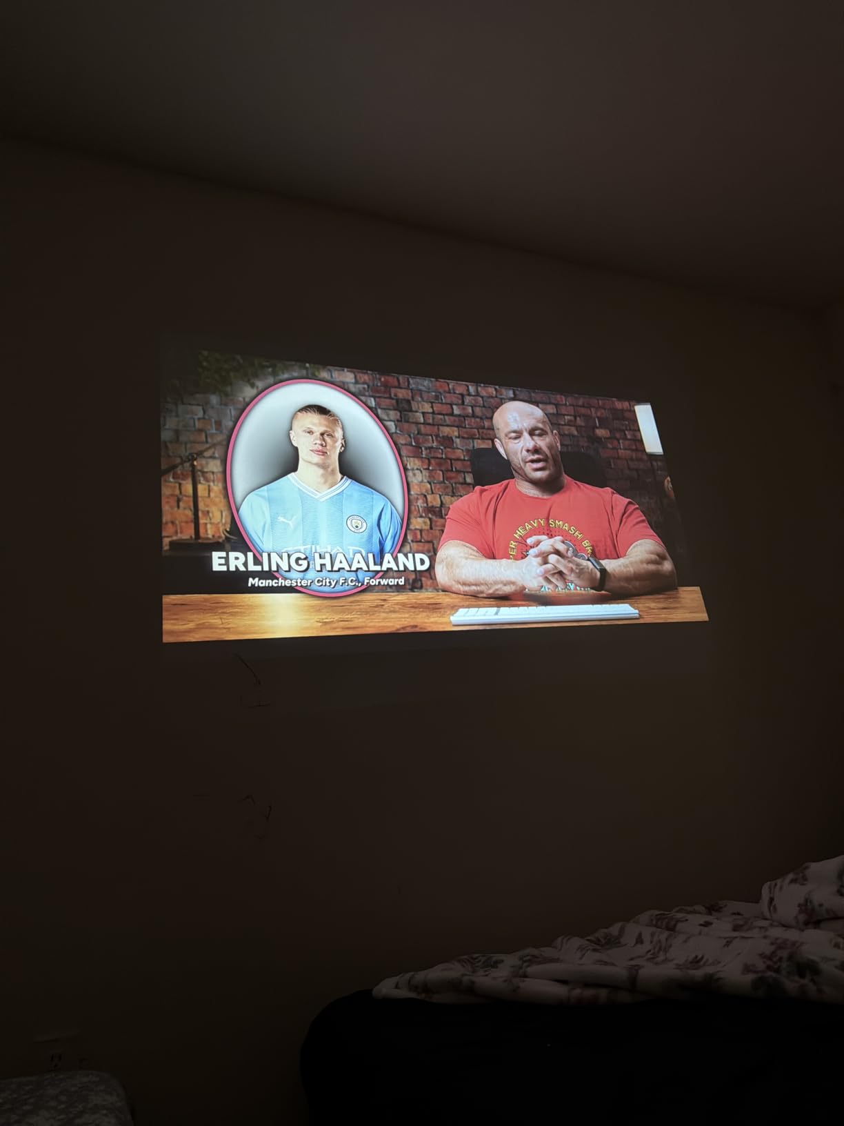 VOPLLS Smart Mini Projector with WiFi and Bluetooth, Officially-Licensed APP & Native 1080P, Thinnest 1.81