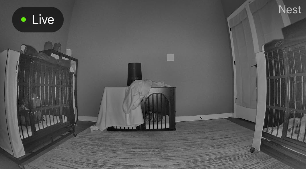 Nest Cam Indoor (Wired, 3rd Gen) - Security Camera - 2025 - Snow | 2K video, motion detection, color night vision, 2-way audio, works with Google Home and Gemini, intelligent alerts customer photo 2