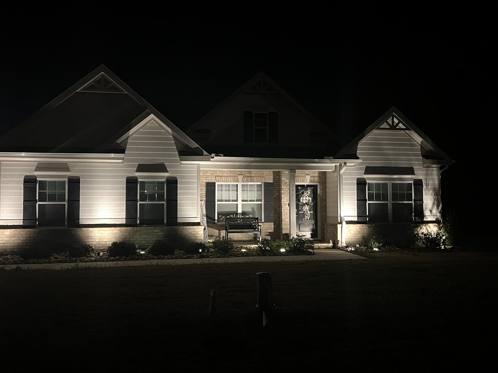 SUNVIE 6W LED Low Voltage Landscape Lighting Kit 3000K, Dusk to Dawn, 8 PCS | Low Voltage Landscape Lights, IP65 Waterproof, Aluminum, All-in-One Landscape Lighting Kit, for Yard Garden Tree House customer photo 2