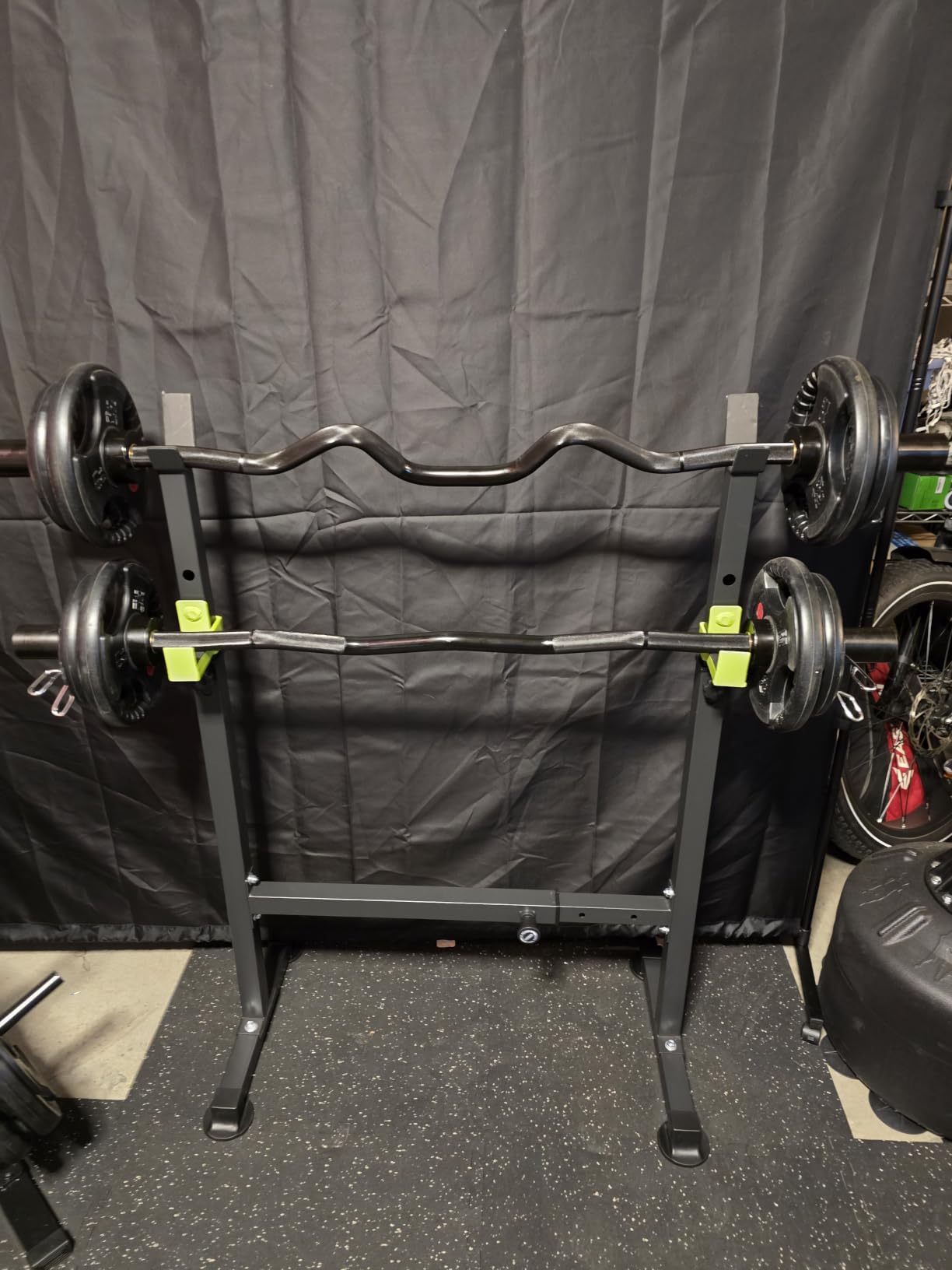 FitinOne Adjustable Folding Weight Bench for Home Gym, 660 lbs Capacity Multi-Functional Workout Bench Sturdy Durable for Full Body customer photo 2