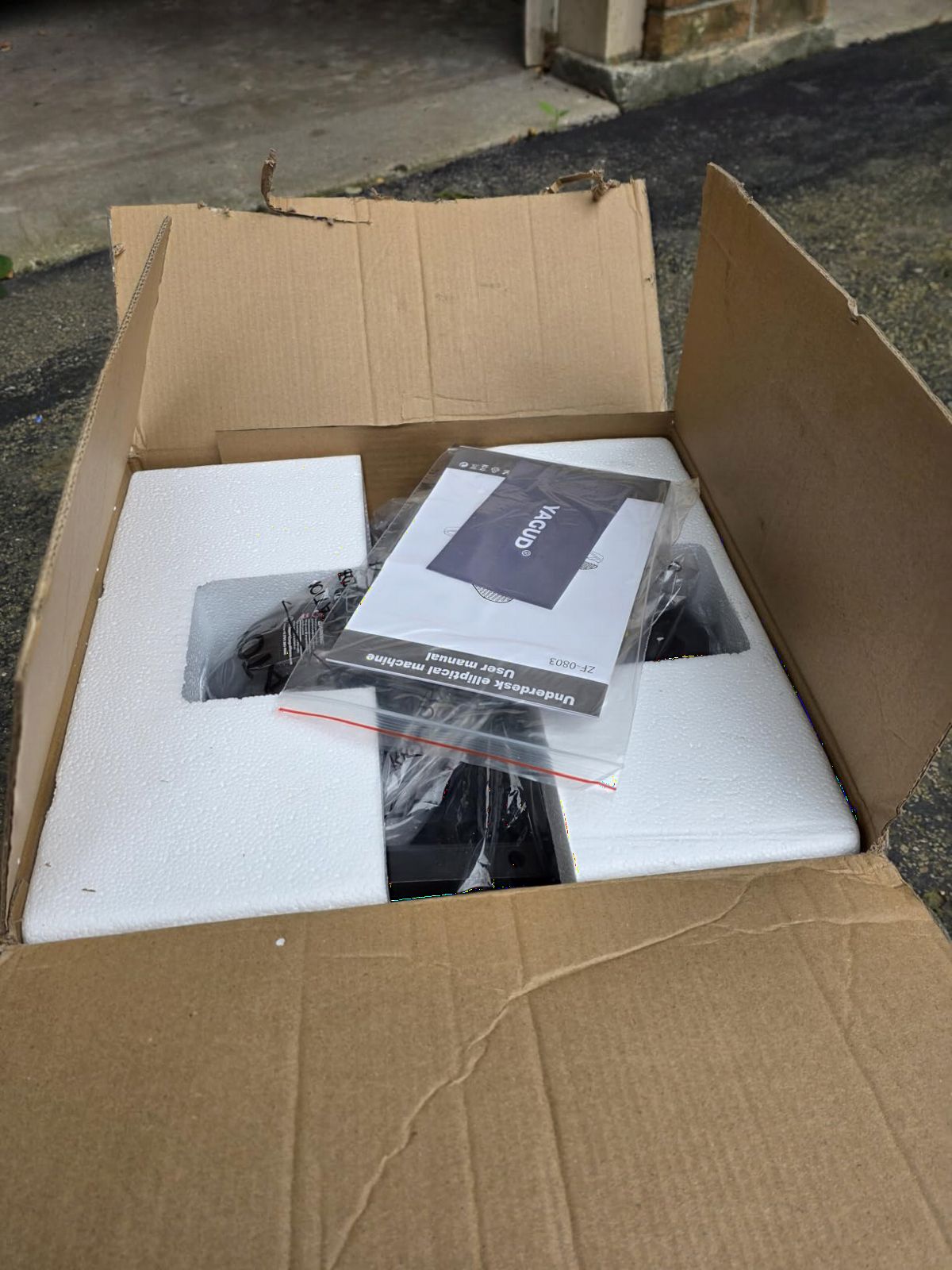 Yagud Under Desk Elliptical Machine, Elliptical Leg Exerciser as Seen on TV for Senior with Remote Control, Portable Quiet Electric Seated Pedal and 12 Adjustable Speed, Black customer photo 2