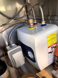 ThermoMate Tankless Water Heater Electric for Sink Faucet, 4500W 110~120V Small Point of Use Instant Hot Water Heater ETL Approved with Temperature Display, Self-modulating, 0.85GPM at 35°F Rise customer photo 2