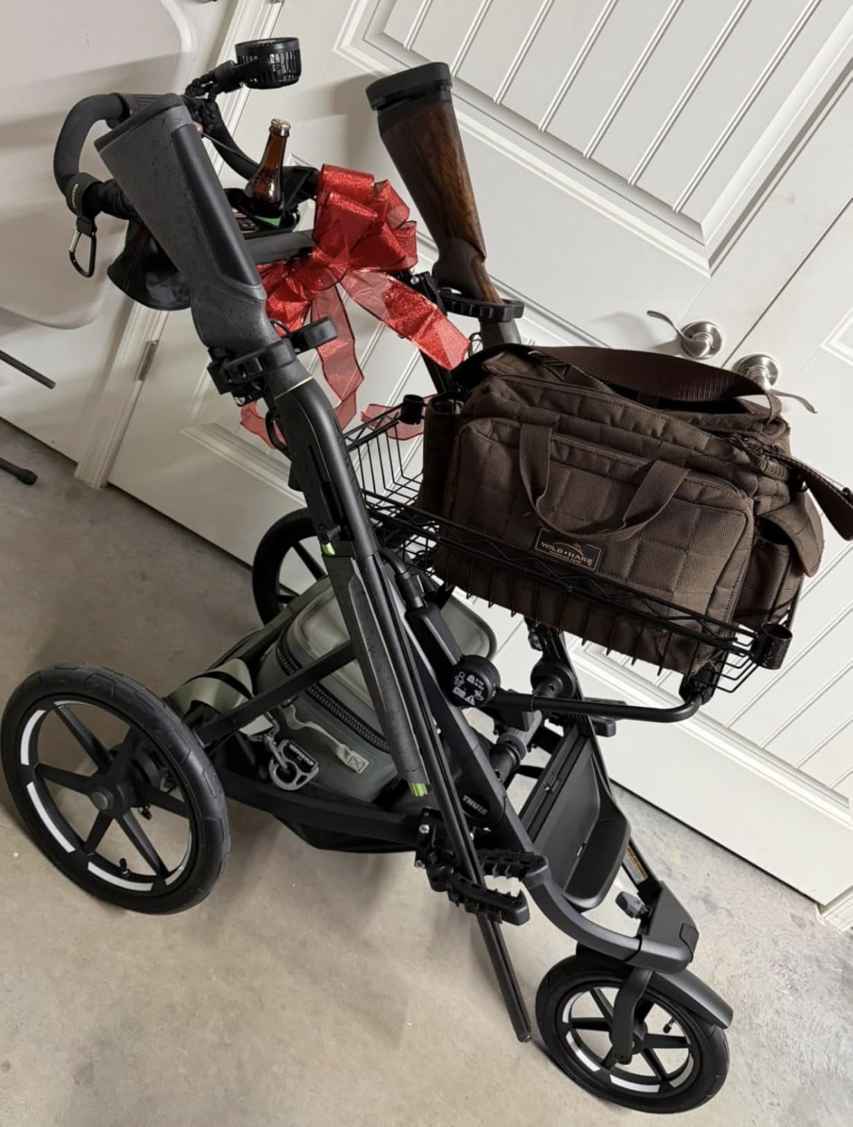 Thule Urban Glide 3 Single Child All-Terrain Stroller, Lightweight, Air-Filled Tires & Suspension, Integrated Hand Brake | Urban Glide 3 Mist Green Lightweight Jogging Stroller with Swivel Lock & Full-Size Canopy customer photo 2