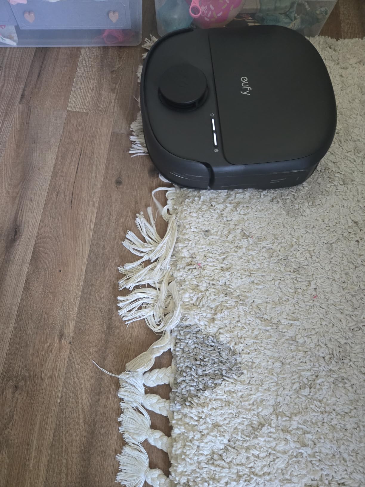 eufy C28 Robot Vacuum and Mop Combo, 15,000 Pa, HydroJet Roller Mop | Upgraded from X10 Pro, Zero-Tangle for Pet Hair, Auto Mop Washing&Drying, Self-Emptying&Refilling 2026 New customer photo 2