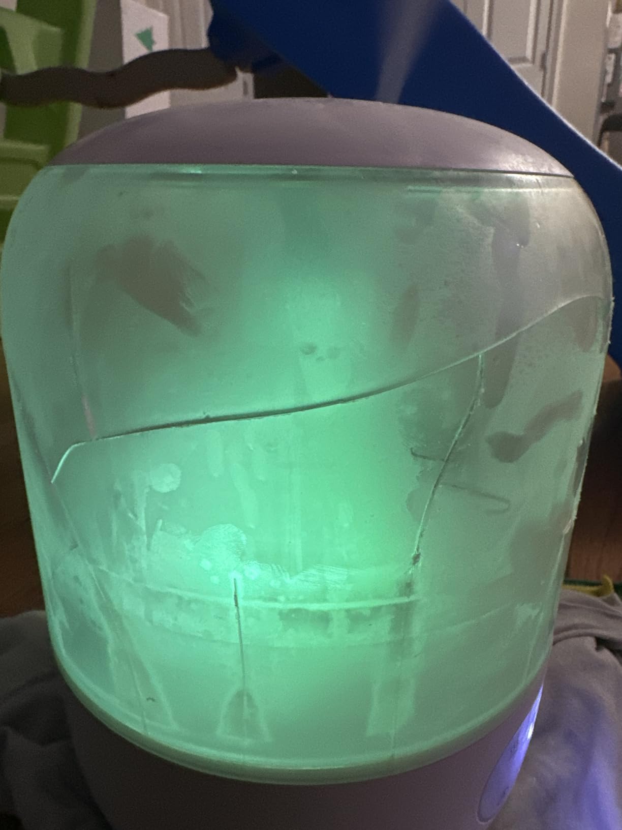 DREO Humidifiers for Bedroom, 3L Top Fill 30H & 26dB Quiet Runtime for Large Room, Cool Mist Ultrasonic Humidifier with Humidity Sensor, Night Light for Home, Baby, Nursery, Plants, New Edition customer photo 2