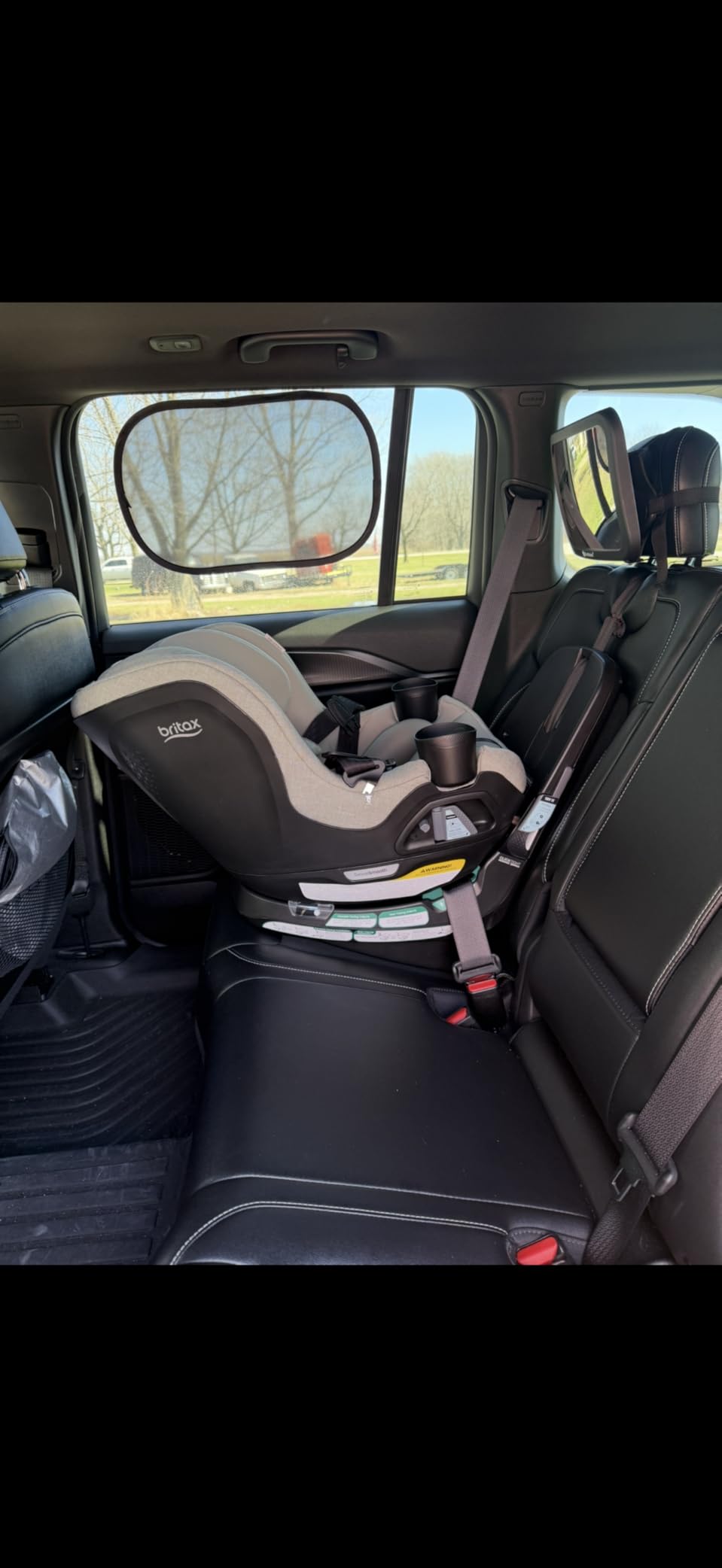 Britax Galaxy360 Slim Rotating Convertible Car Seat - Teak | 2-in-1 Rotating Car Seat for Infants & Toddlers, 360 SwivelSmooth Steel Ring, Extended Rear Facing, ClickTight Installation customer photo 1