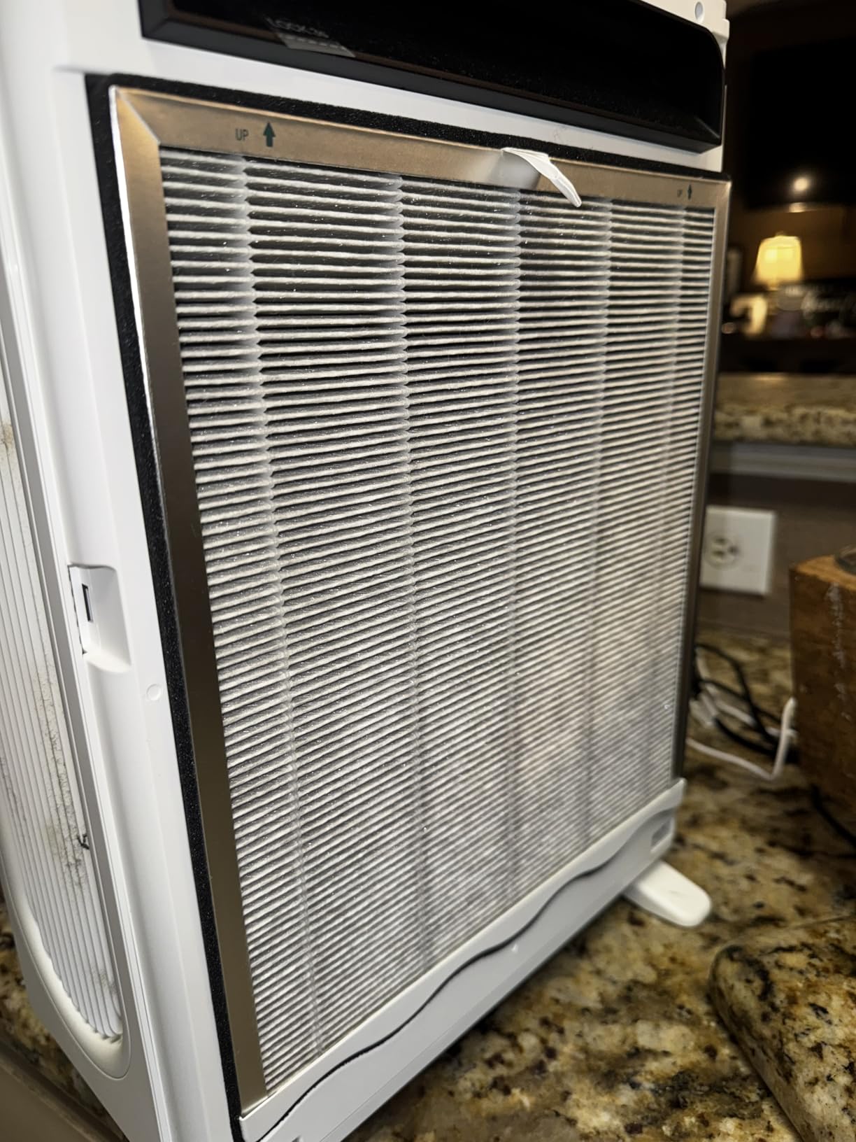 KNKA Air Purifier for Home Bedroom Large Room Up to 1,695 Ft² in 1 Hr, HEPA Sleep Mode Air Cleaner with Washable Pre-Filter, AHAM VERIFIDE, AQI Display, Pet Mode for Pets, Dust, Pollen, APH4000, Black customer photo 2